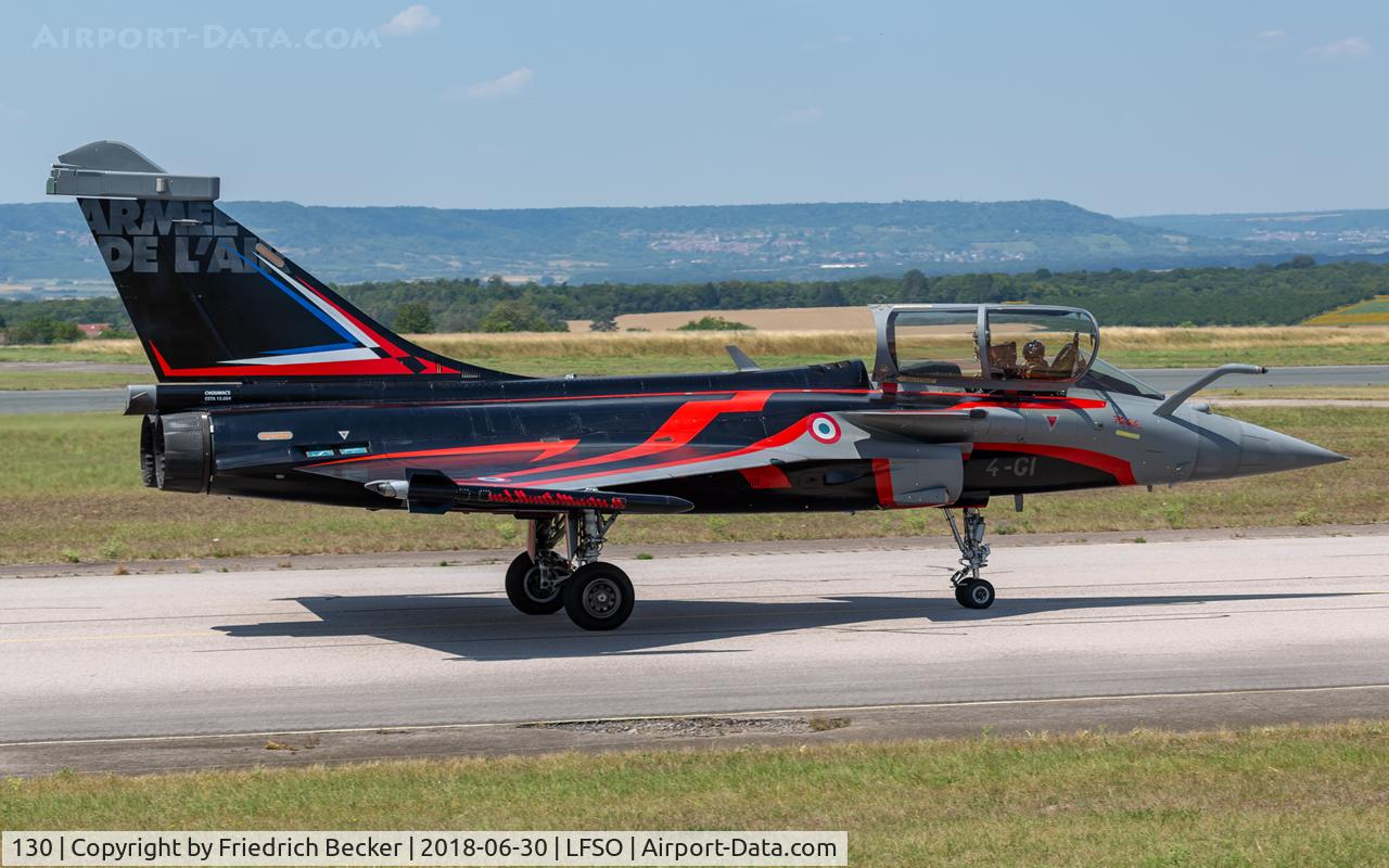 130, Dassault Rafale C C/N 130, taxying to the flightline during the Meeting Aerienne BA133 Nancy Ochey