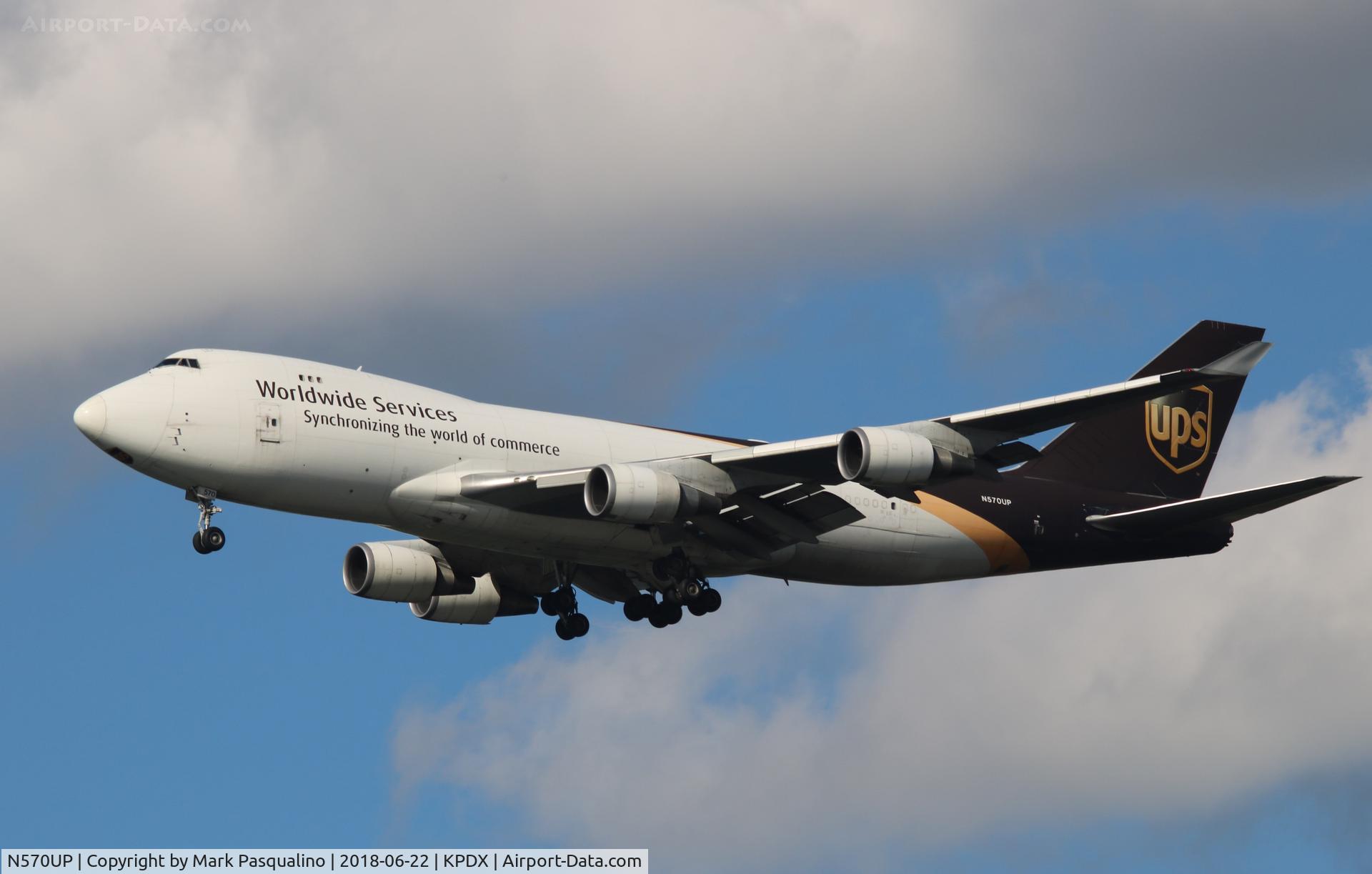 N570UP, 2007 Boeing 747-44AF C/N 35667, Boeing 747-400F