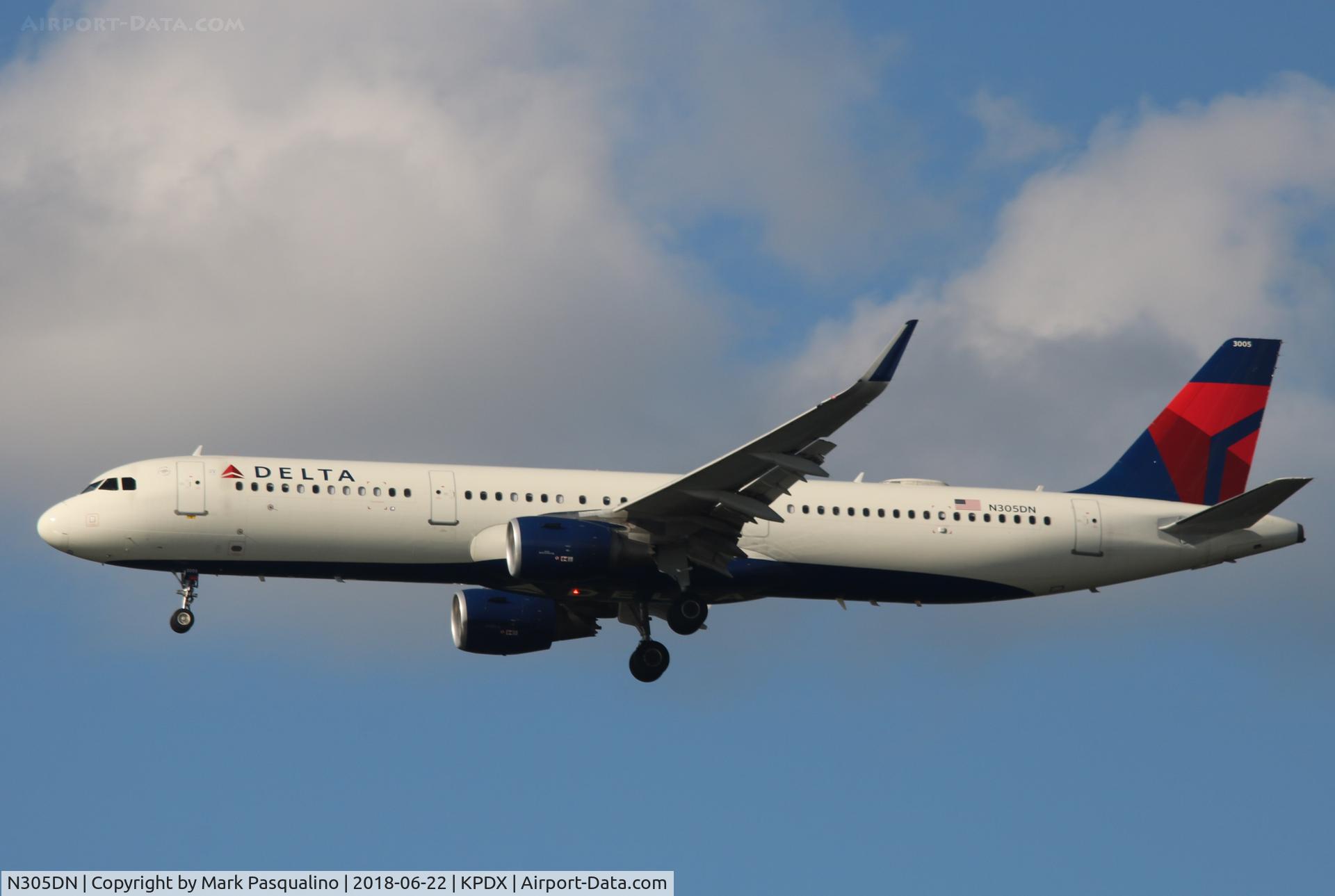 N305DN, 2016 Airbus A321-211 C/N 7149, Airbus A321-211