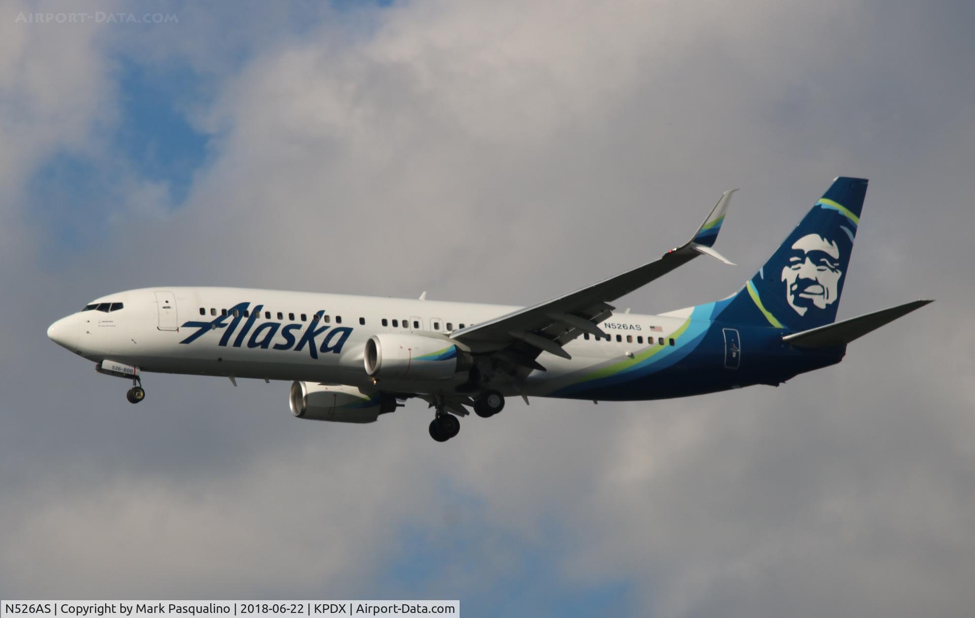 N526AS, 2009 Boeing 737-890 C/N 35196, Boeing 737-800