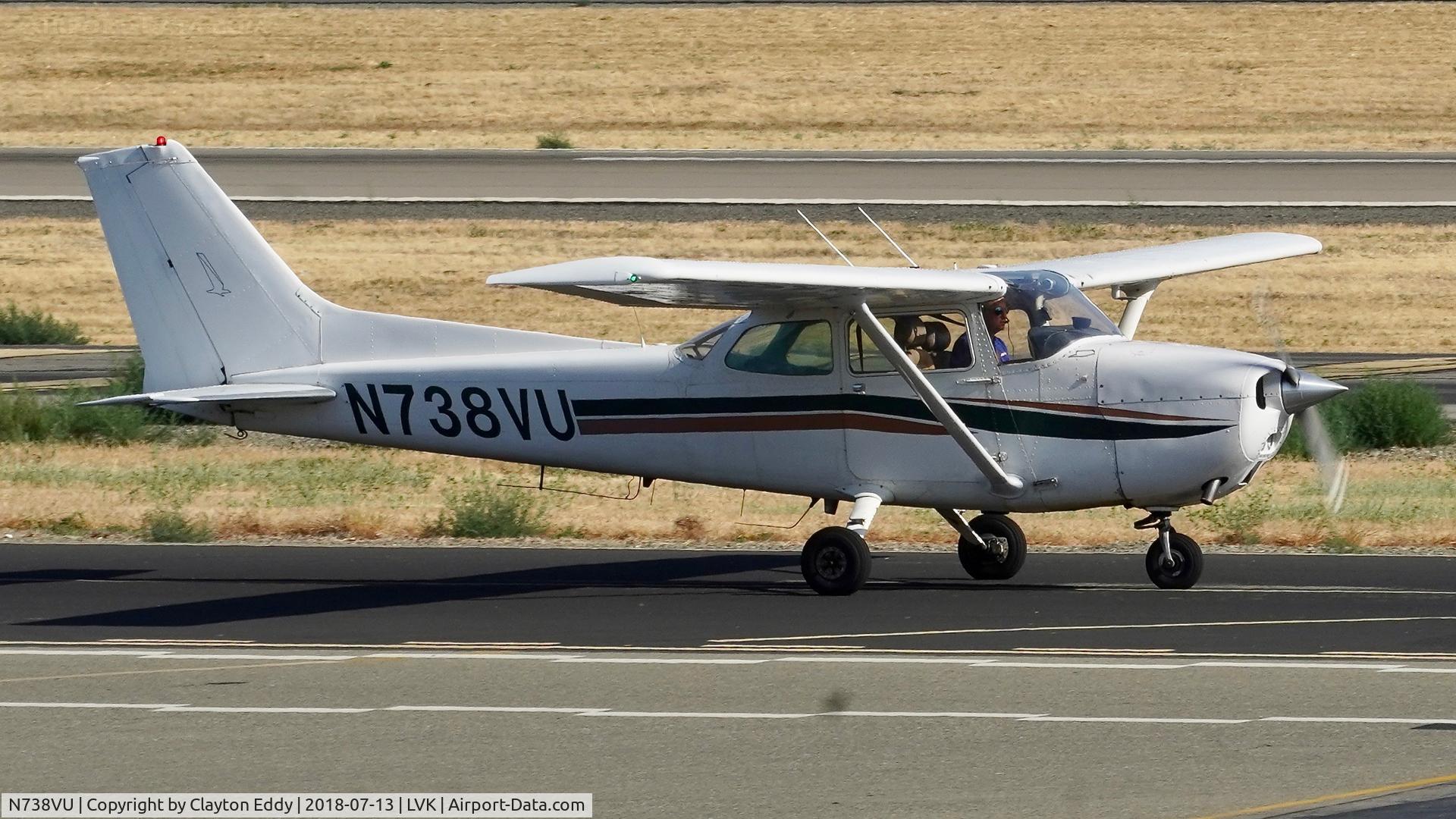 N738VU, 1978 Cessna 172N C/N 17270279, Livermore Airport California 2018.
