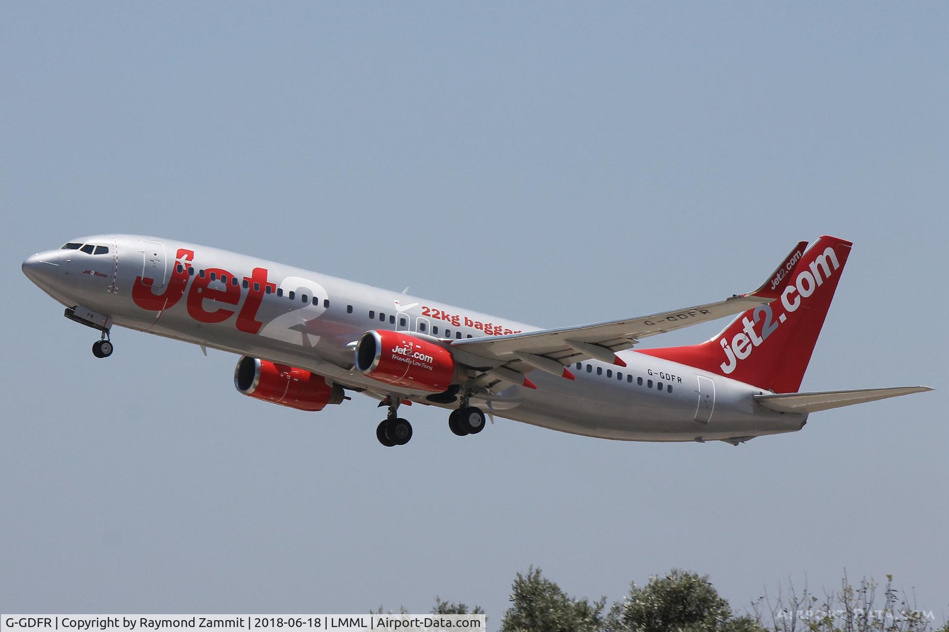 G-GDFR, 2003 Boeing 737-8Z9 C/N 30421, B737-800 G-GDFR Jet2Com