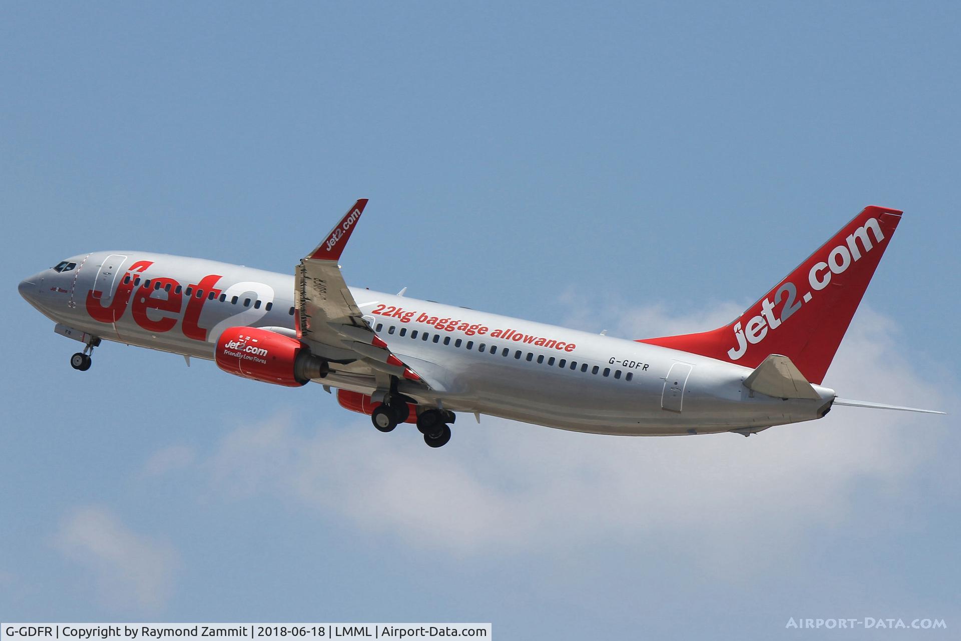 G-GDFR, 2003 Boeing 737-8Z9 C/N 30421, B737-800 G-GDFR Jet2Com