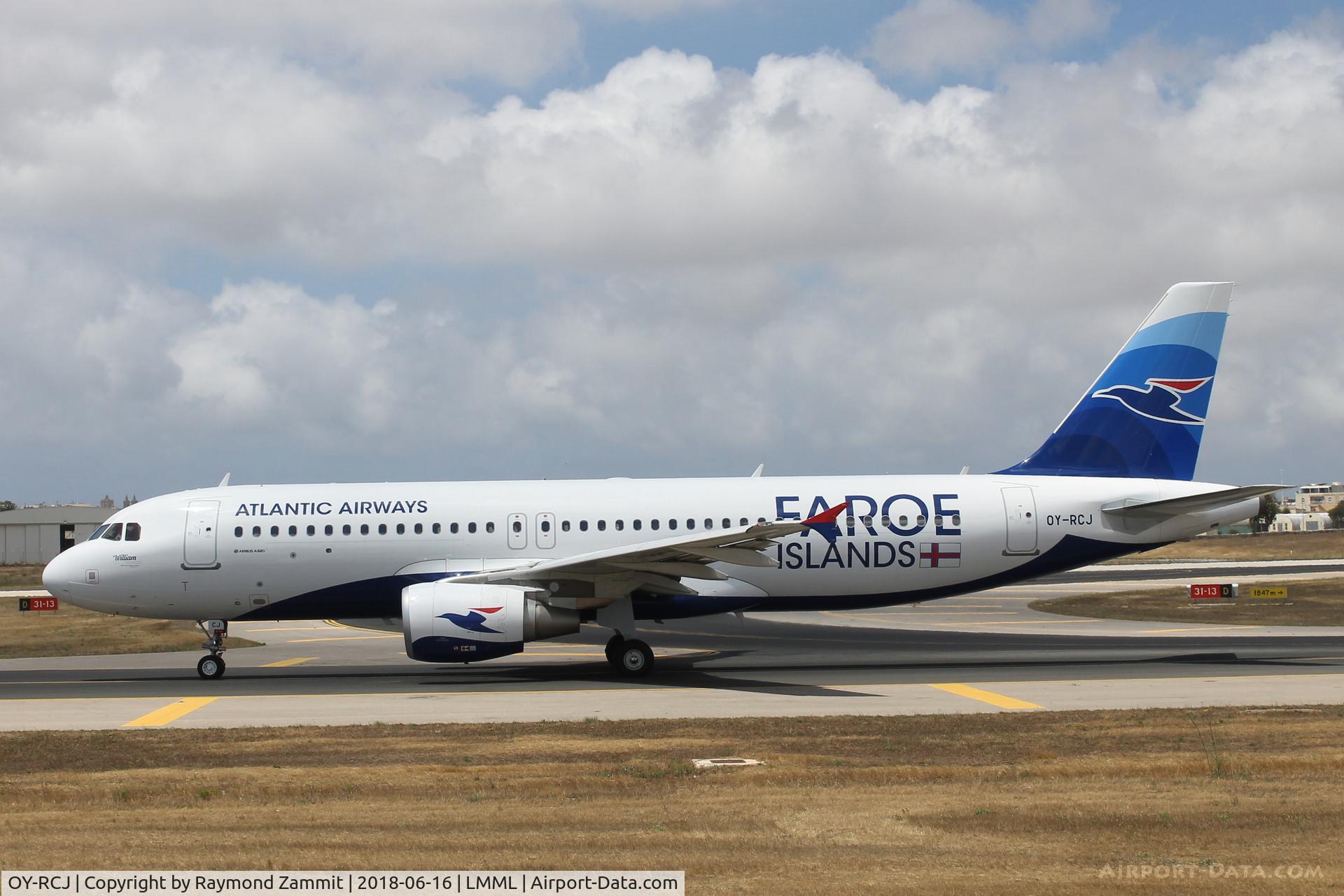 OY-RCJ, 2016 Airbus A320-214 C/N 7465, A320 OY-RCJ Atlantic Airways