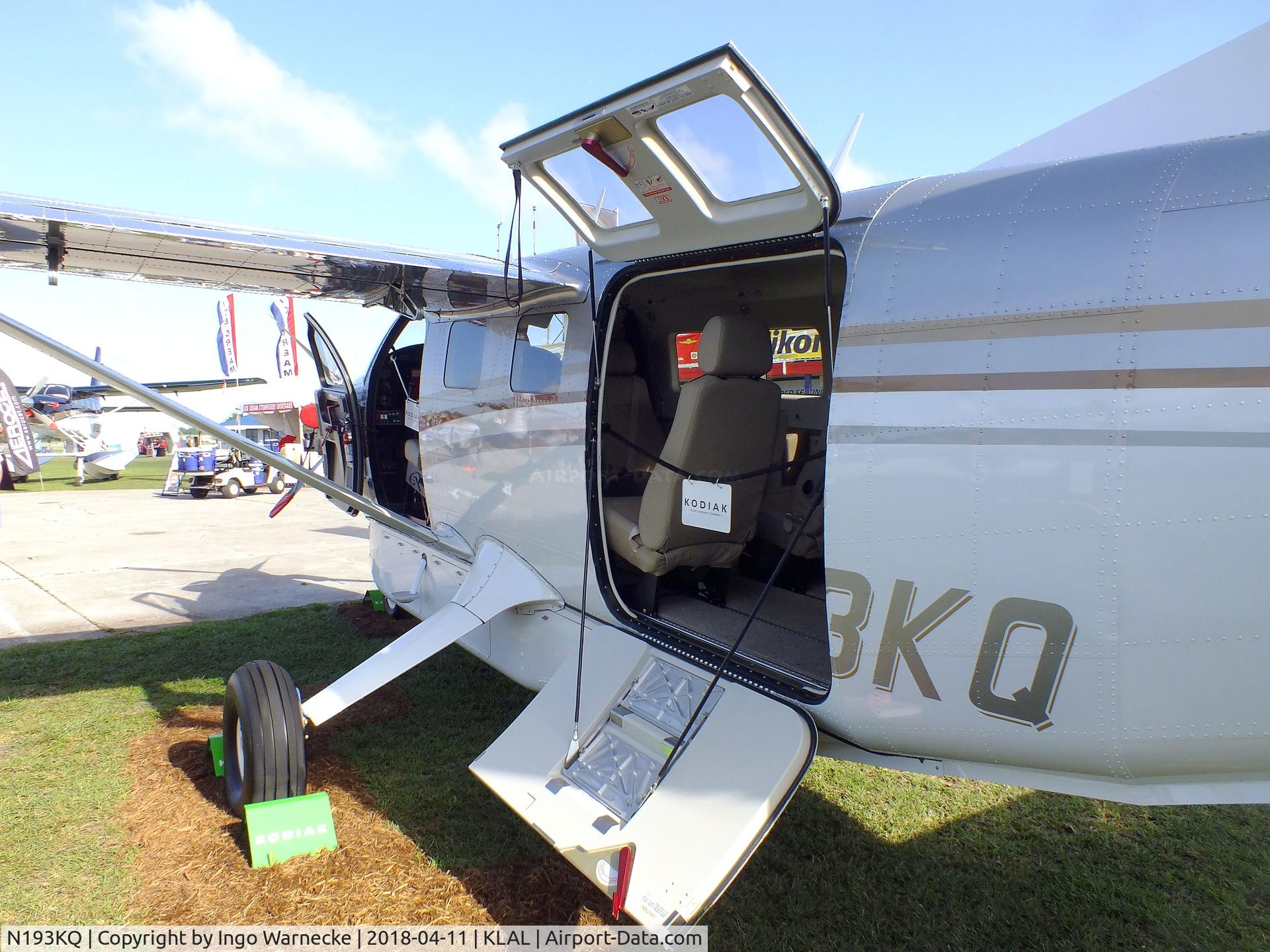 N193KQ, 2016 Quest Kodiak 100 C/N 100-0193, Quest Kodiak 100 at 2018 Sun 'n Fun, Lakeland FL