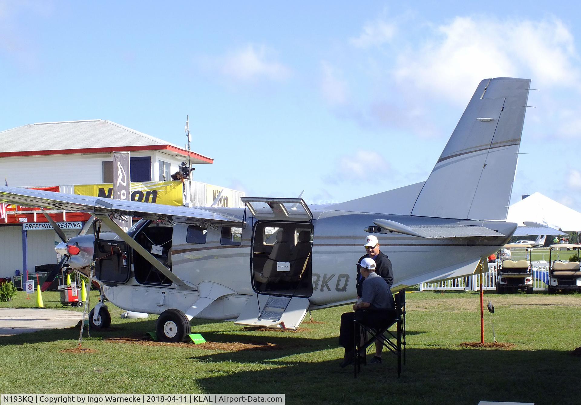 N193KQ, 2016 Quest Kodiak 100 C/N 100-0193, Quest Kodiak 100 at 2018 Sun 'n Fun, Lakeland FL