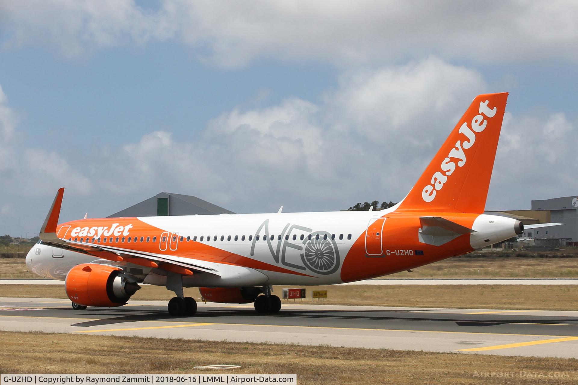G-UZHD, 2017 Airbus A320-251NEO C/N 7841, A320Neo G-UZHD Easyjet