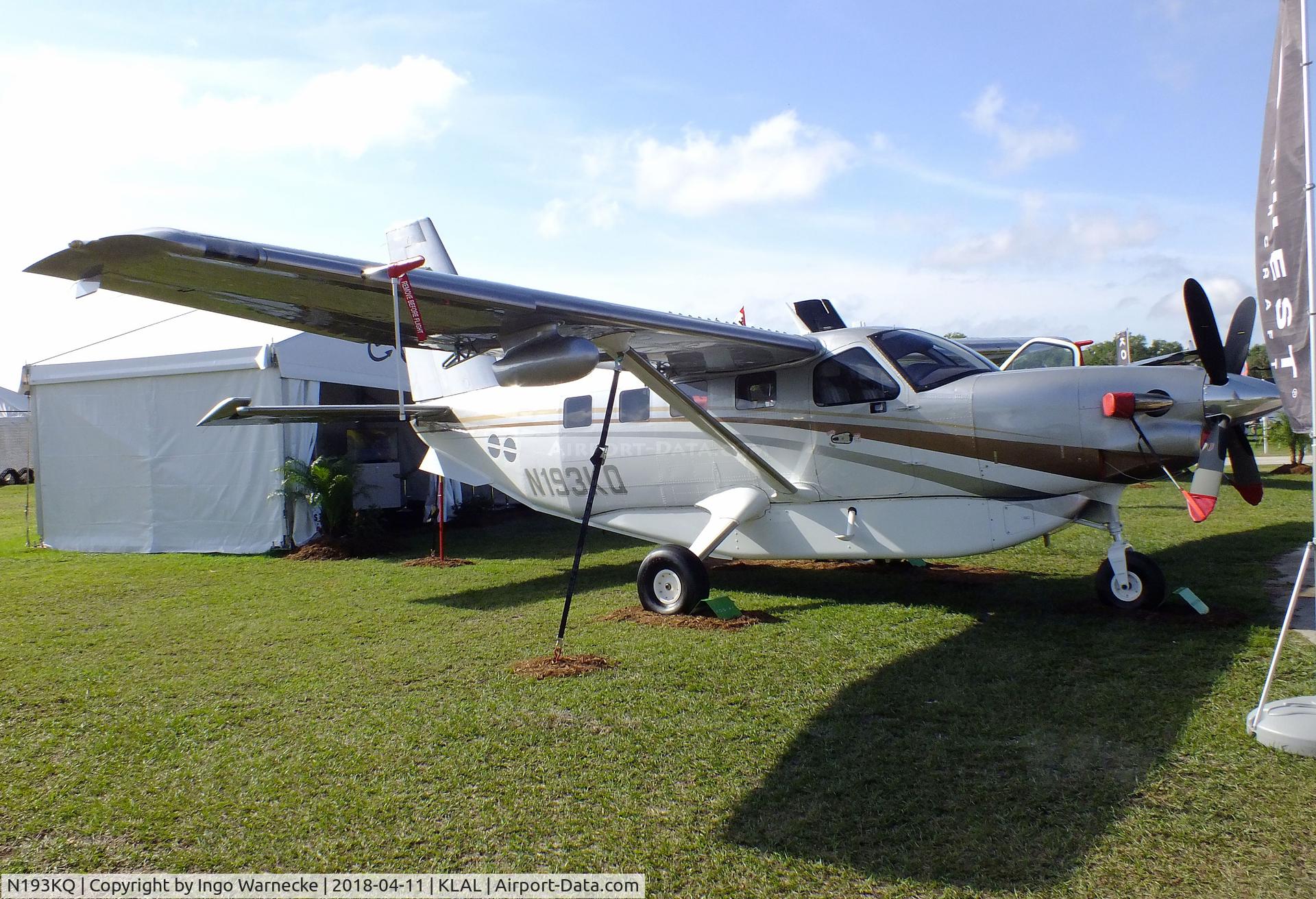 N193KQ, 2016 Quest Kodiak 100 C/N 100-0193, Quest Kodiak 100 at 2018 Sun 'n Fun, Lakeland FL