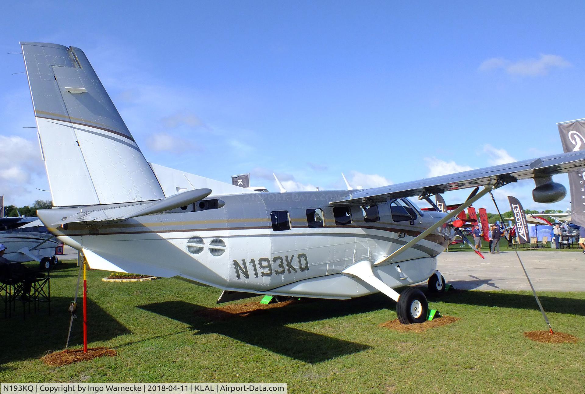 N193KQ, 2016 Quest Kodiak 100 C/N 100-0193, Quest Kodiak 100 at 2018 Sun 'n Fun, Lakeland FL