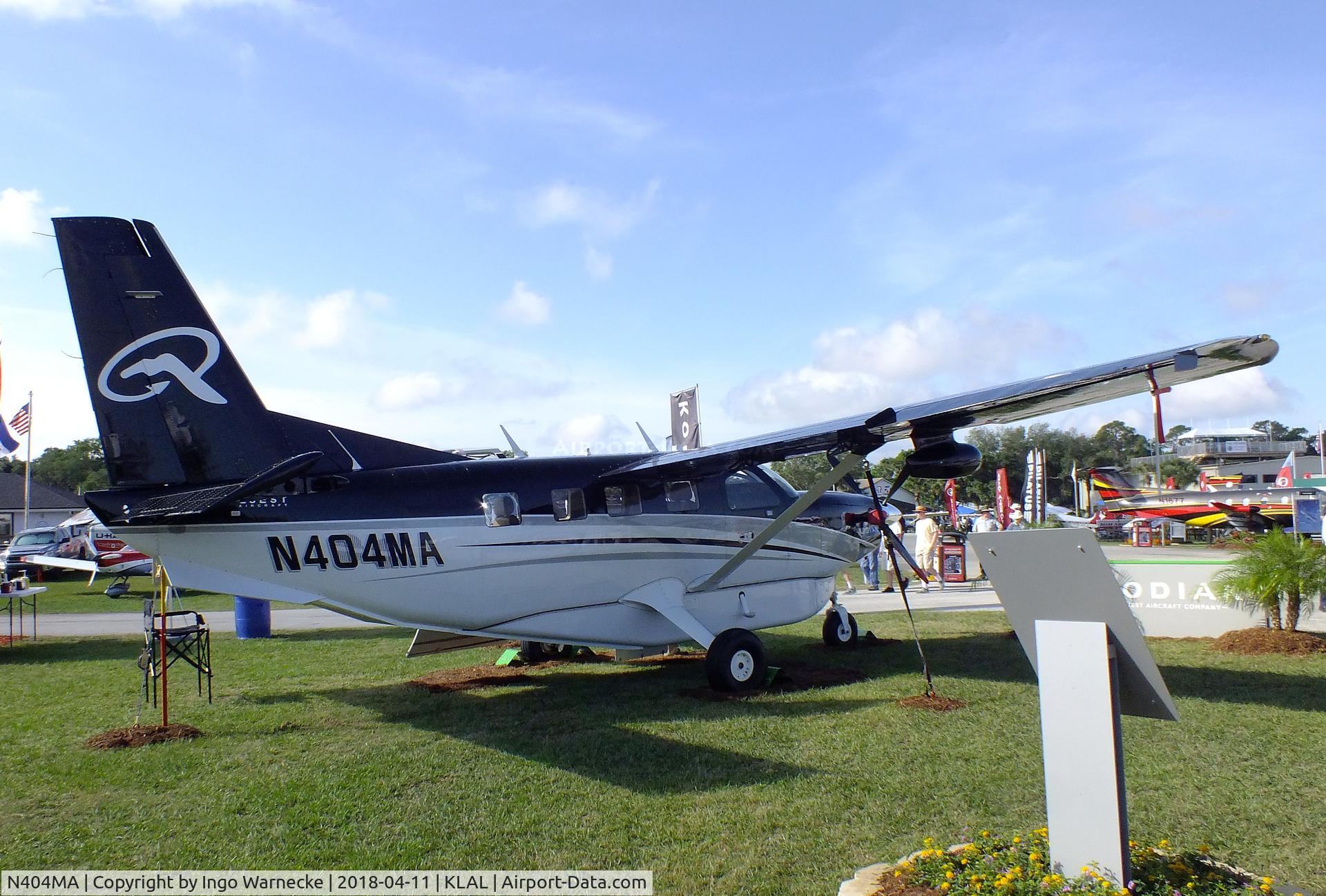 N404MA, 2017 Quest Kodiak 100 C/N 100-0212, Quest Kodiak 100 at 2018 Sun 'n Fun, Lakeland FL