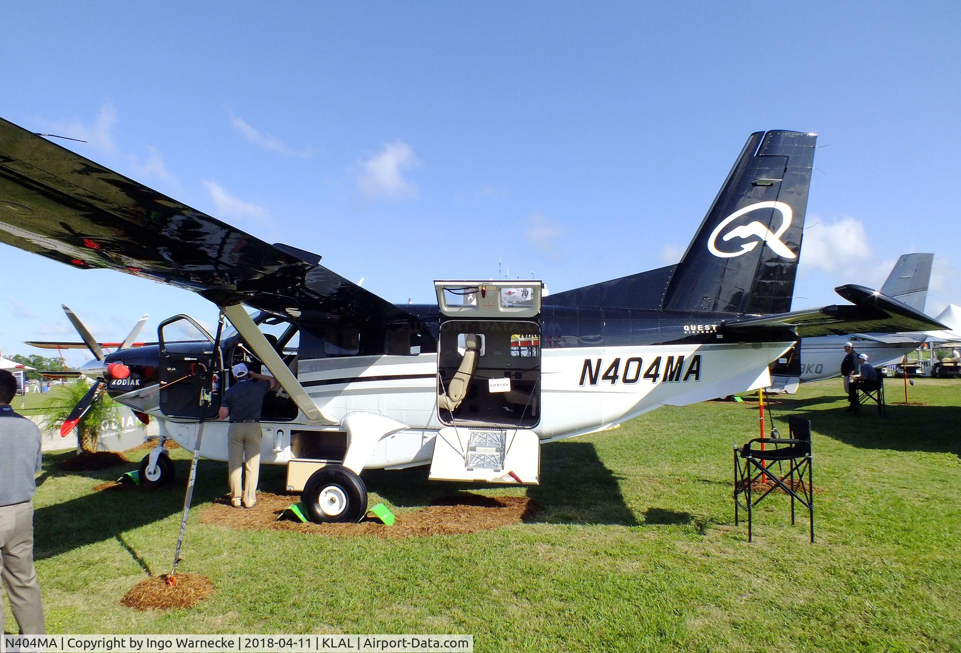 N404MA, 2017 Quest Kodiak 100 C/N 100-0212, Quest Kodiak 100 at 2018 Sun 'n Fun, Lakeland FL