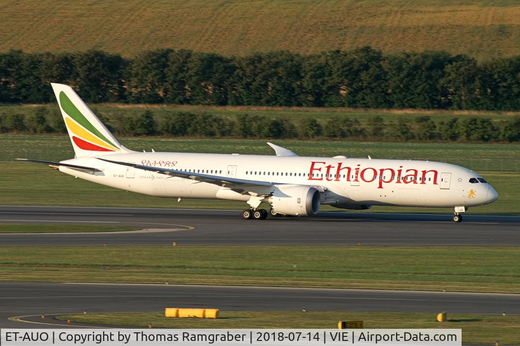 ET-AUO, 2017 Boeing 787-9 Dreamliner C/N 38778, Ethiopian Airlines Boeing 787-9