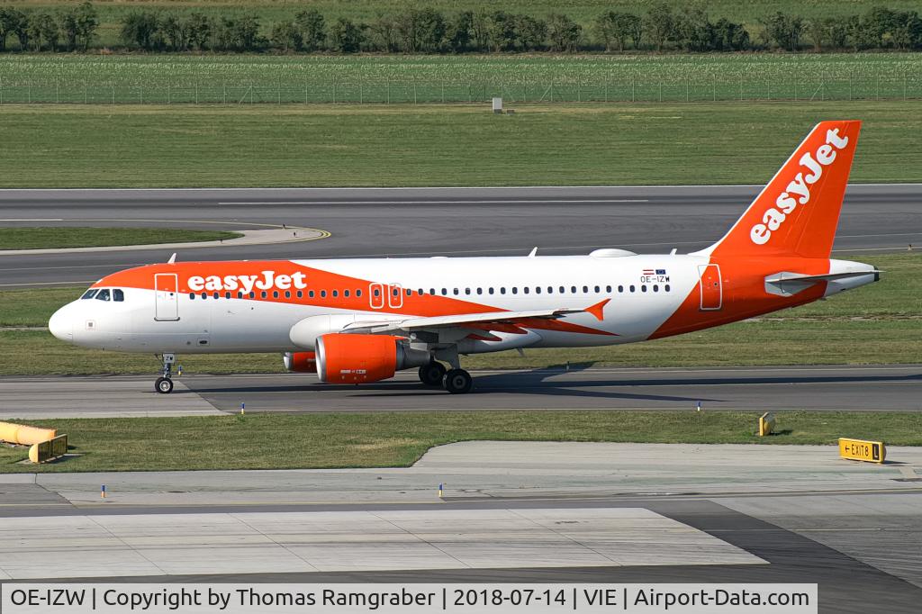 OE-IZW, 2007 Airbus A320-214 C/N 3055, easyJet Airline Airbus A320