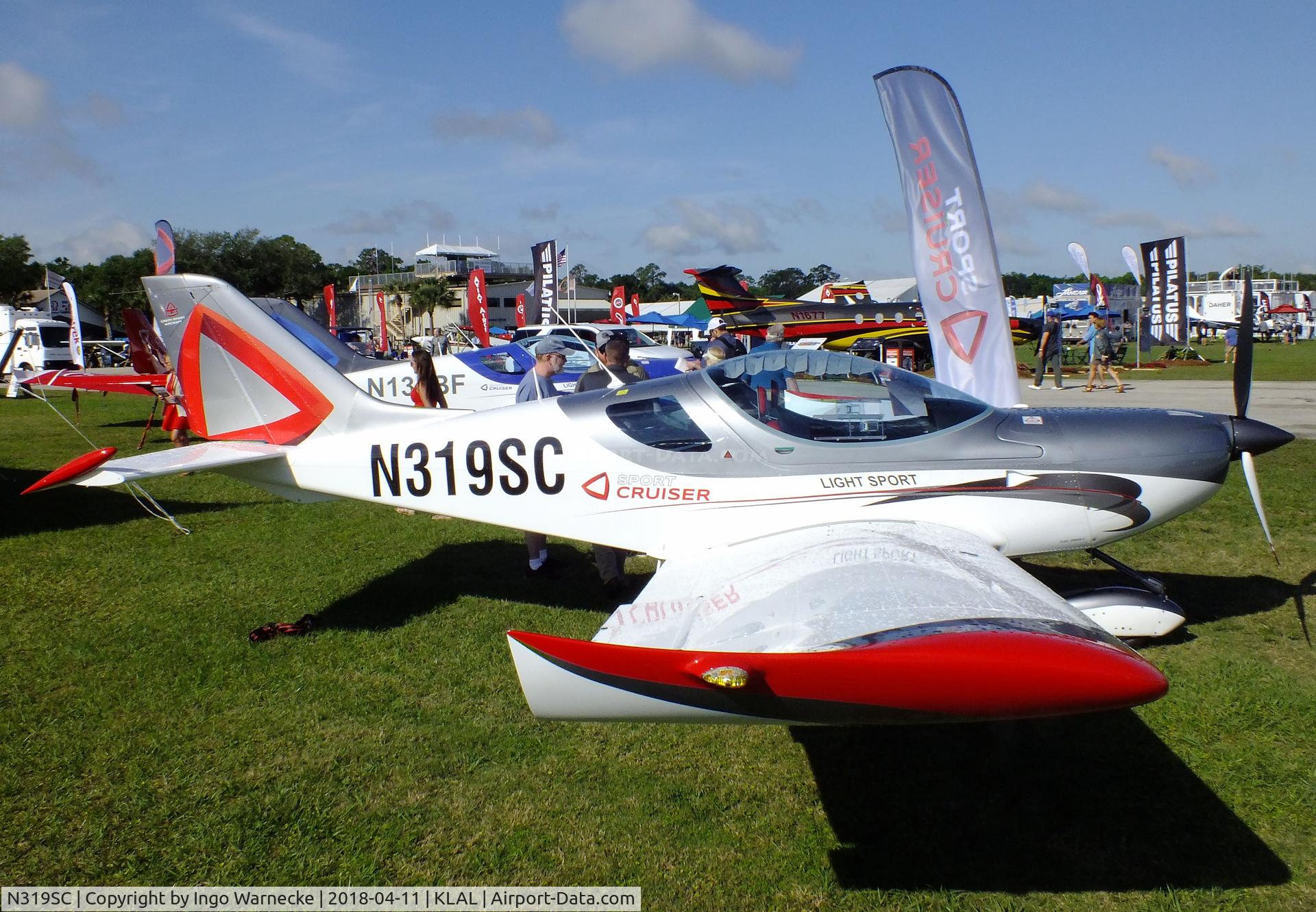 N319SC, 2017 Czech Sport Aircraft SportCruiser C/N C0596, Czech Sport Aircraft CZAW SportCruiser LSA at 2018 Sun 'n Fun, Lakeland FL