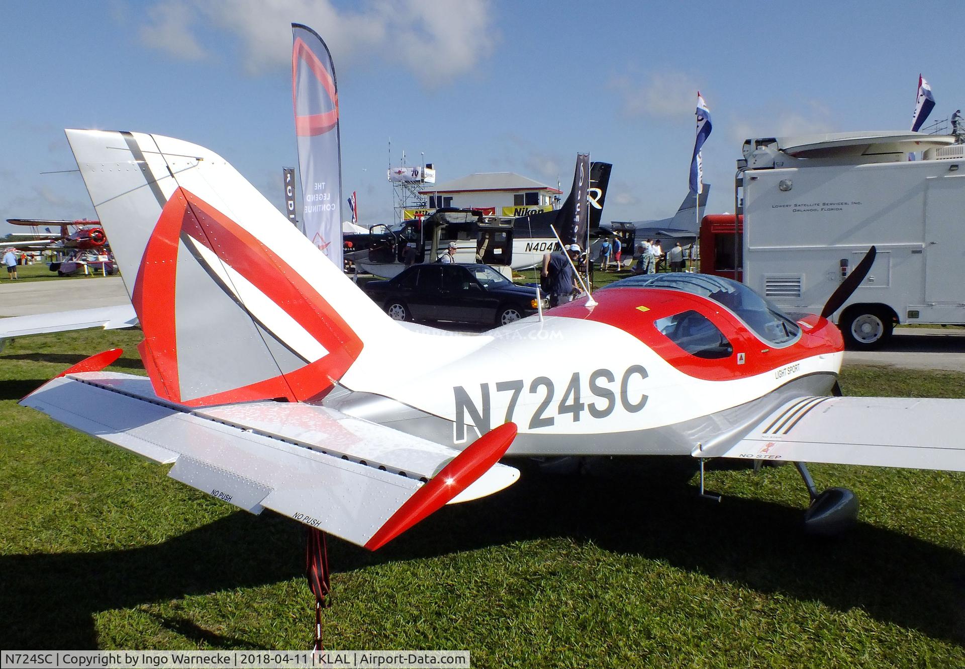 N724SC, 2017 Czech Sport Aircraft SportCruiser C/N C0594, Czech Sport Aircraft CZAW SportCruiser LSA at 2018 Sun 'n Fun, Lakeland FL