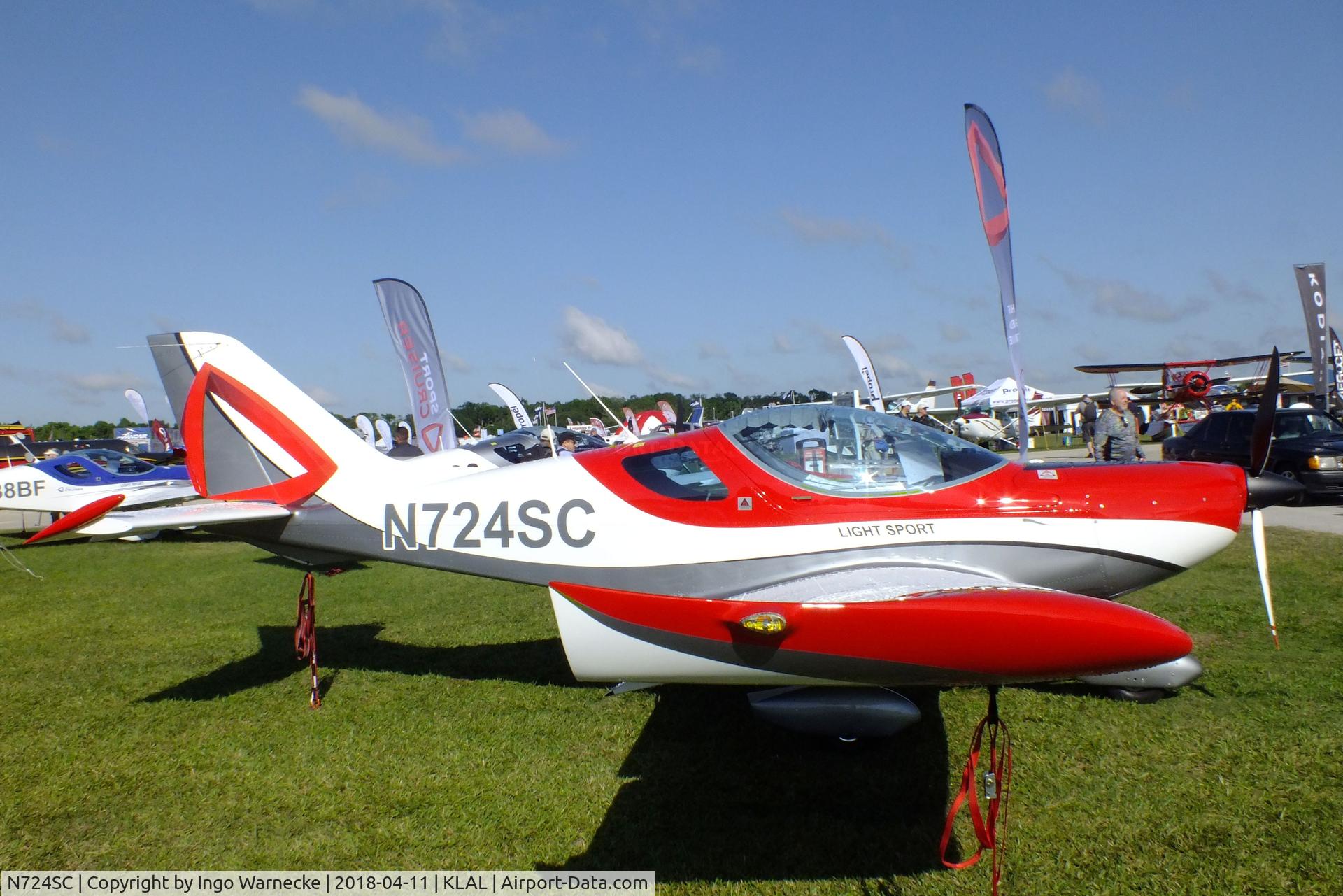 N724SC, 2017 Czech Sport Aircraft SportCruiser C/N C0594, Czech Sport Aircraft CZAW SportCruiser LSA at 2018 Sun 'n Fun, Lakeland FL