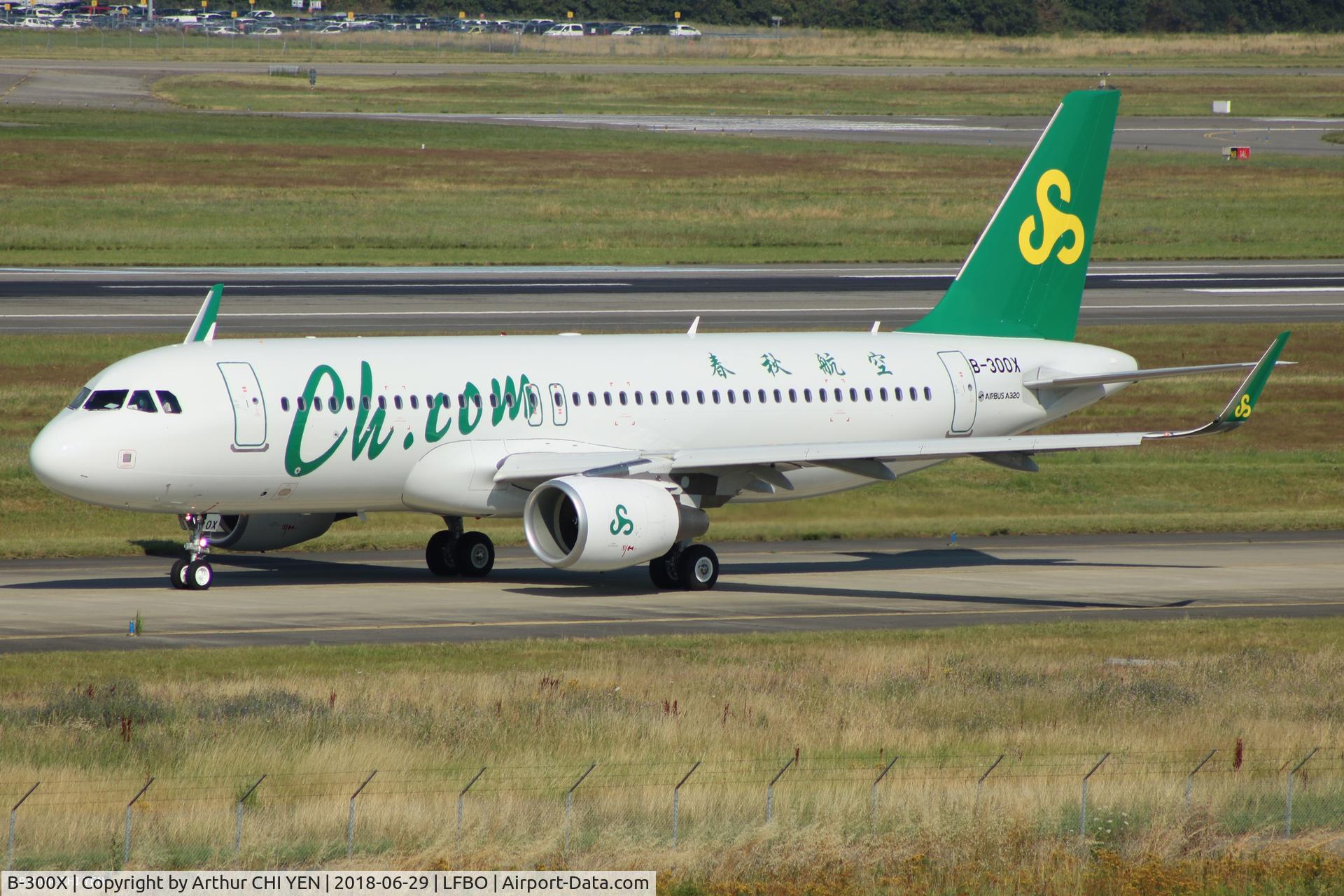 B-300X, 2018 Airbus A320-214 C/N 8352, Brand new A320 for Spring Airlines.