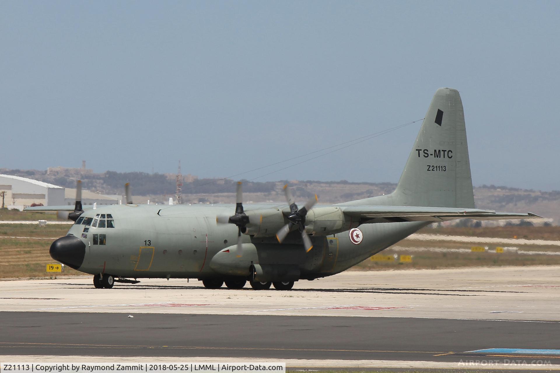 Z21113, Lockheed C-130B Hercules C/N 182-3625, Lockheed C-130B Hercules Z21113 TC-MTC Tunisian Air Force