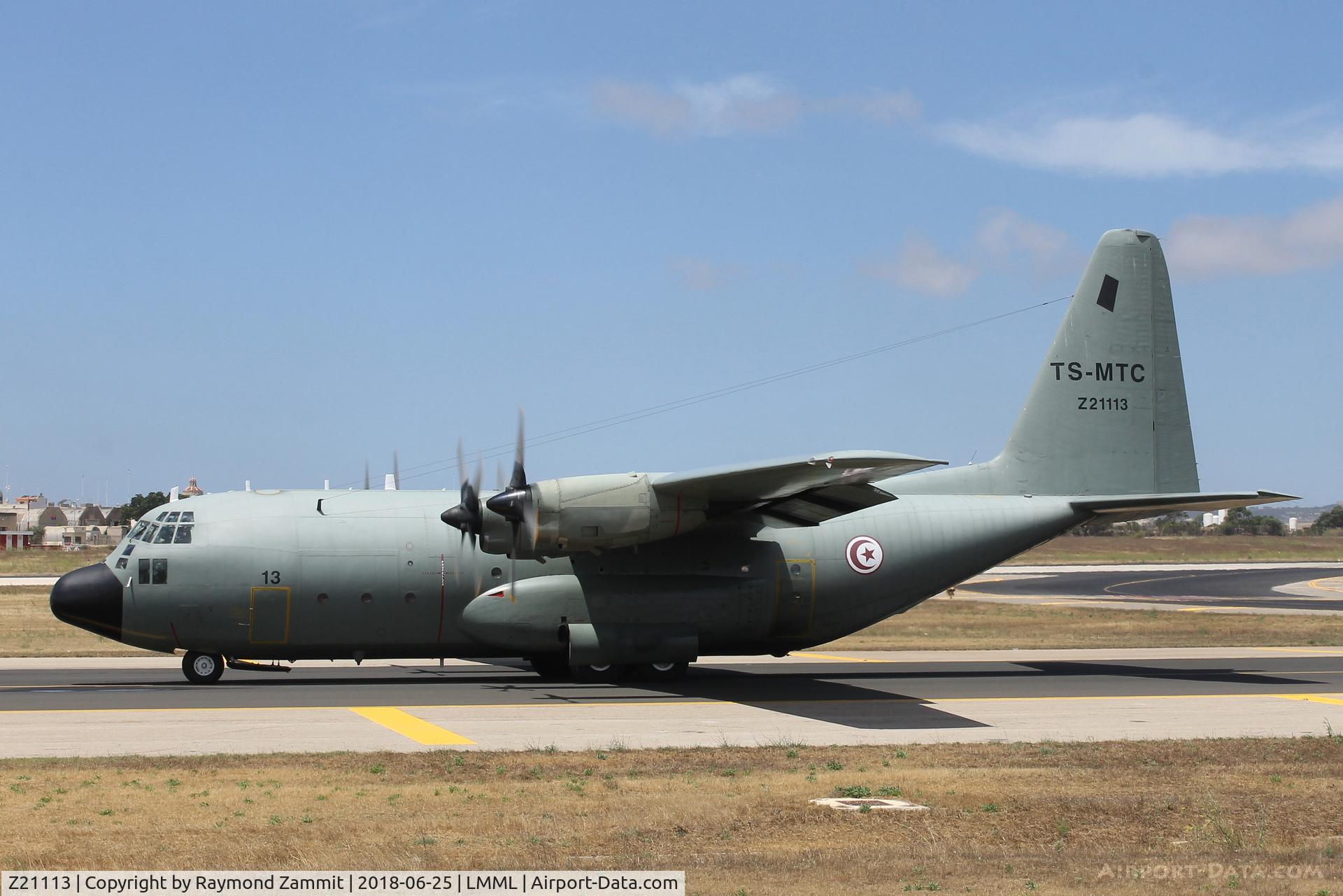 Z21113, Lockheed C-130B Hercules C/N 182-3625, Lockheed C-130B Hercules Z21113 TC-MTC Tunisian Air Force