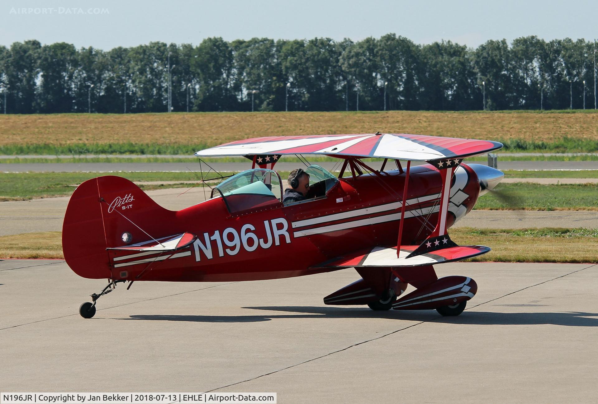 N196JR, 1983 Aerotek Pitts S-1T Special C/N 1019, Lelystad Airport