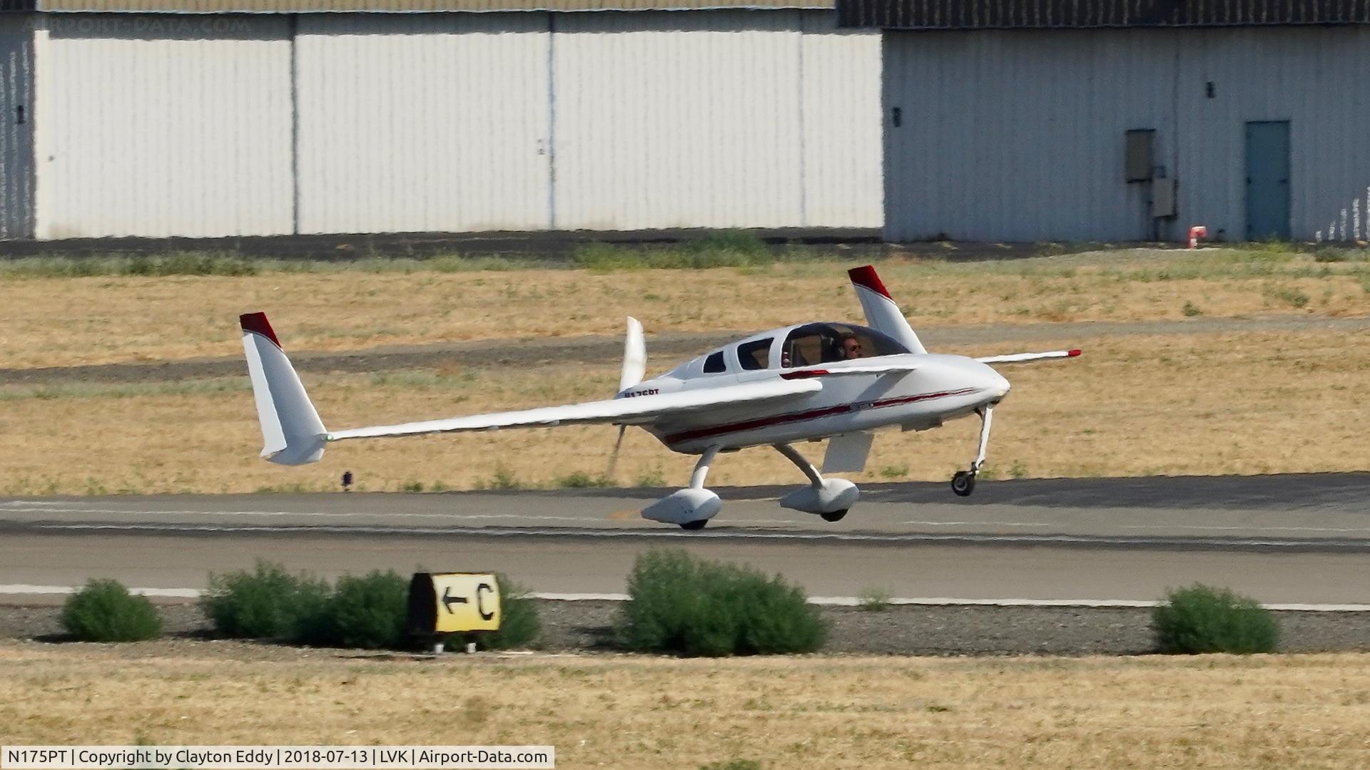 N175PT, Andres Tim Q CANARD PUSHER C/N 1104, Livermore Airport California 2018.