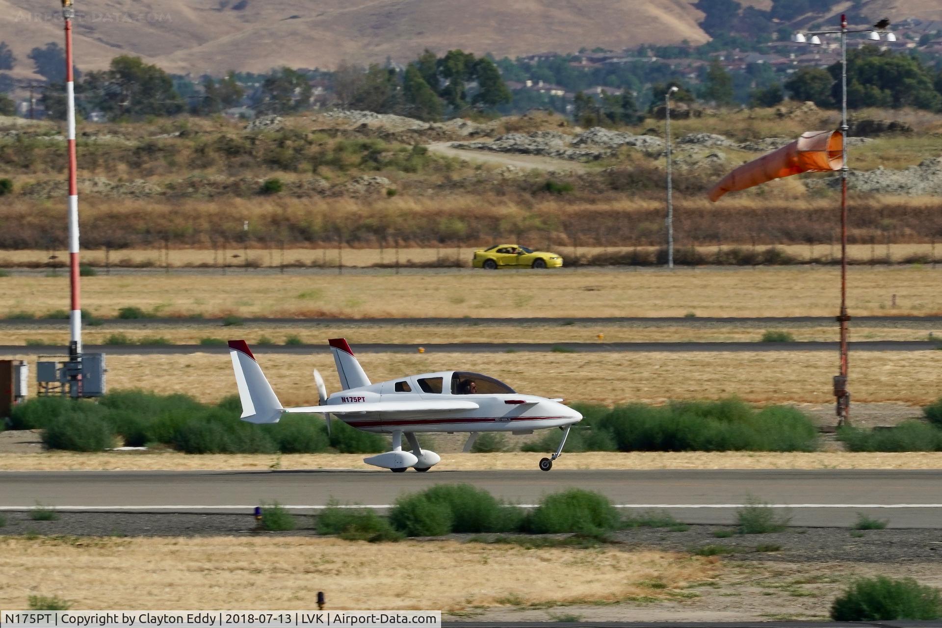 N175PT, Andres Tim Q CANARD PUSHER C/N 1104, Livermore Airport California 2018.