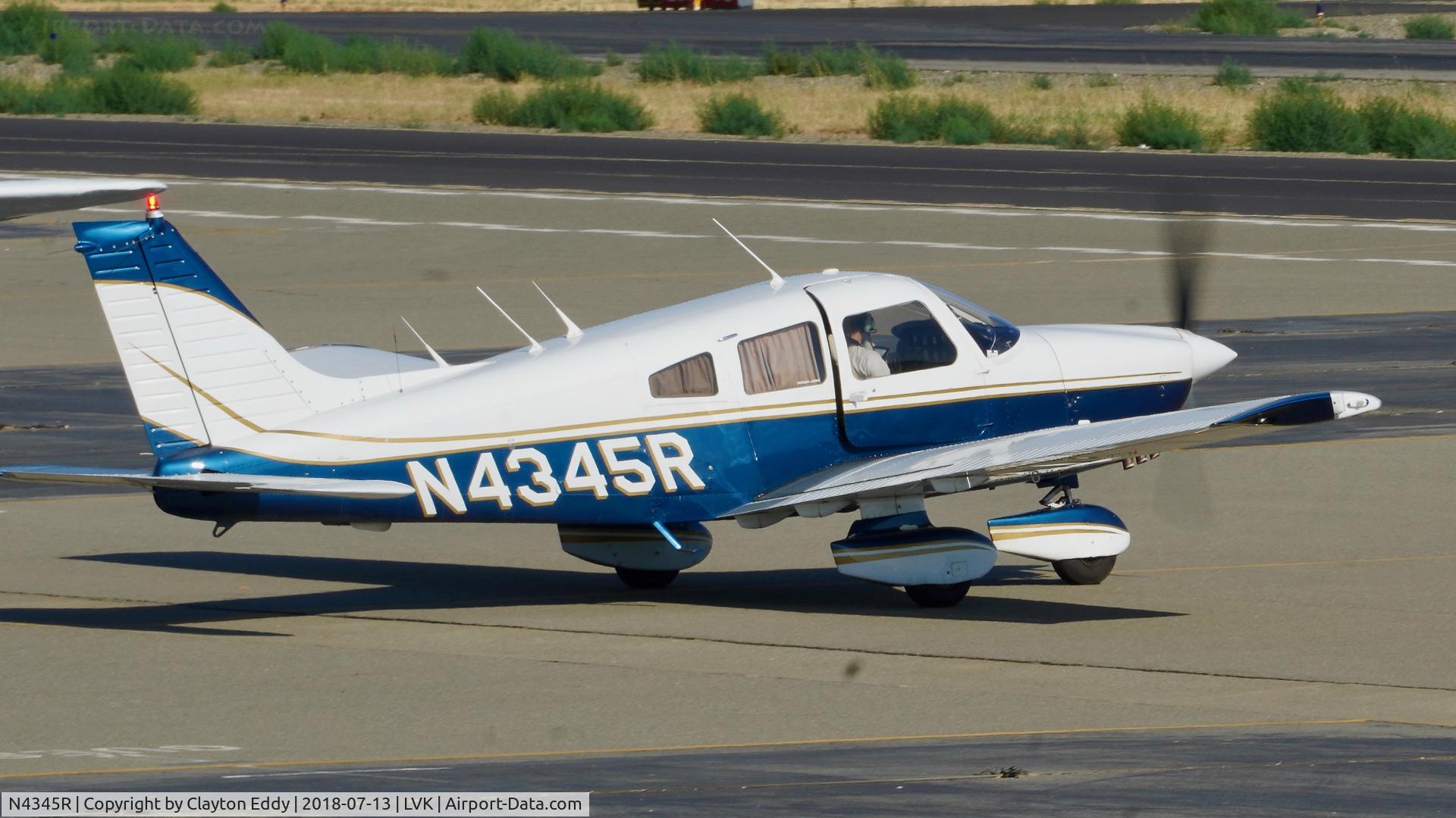N4345R, 1984 Piper PA-28-236 Dakota C/N 28-8411013, Livermore Airport California 2018.