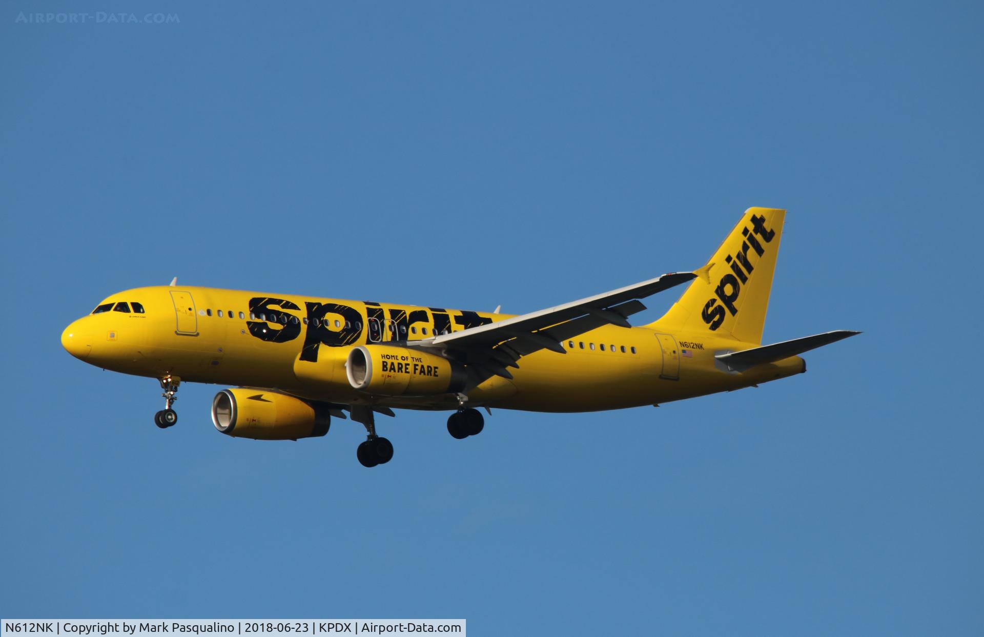 N612NK, 2012 Airbus A320-232 C/N 5029, Airbus A320