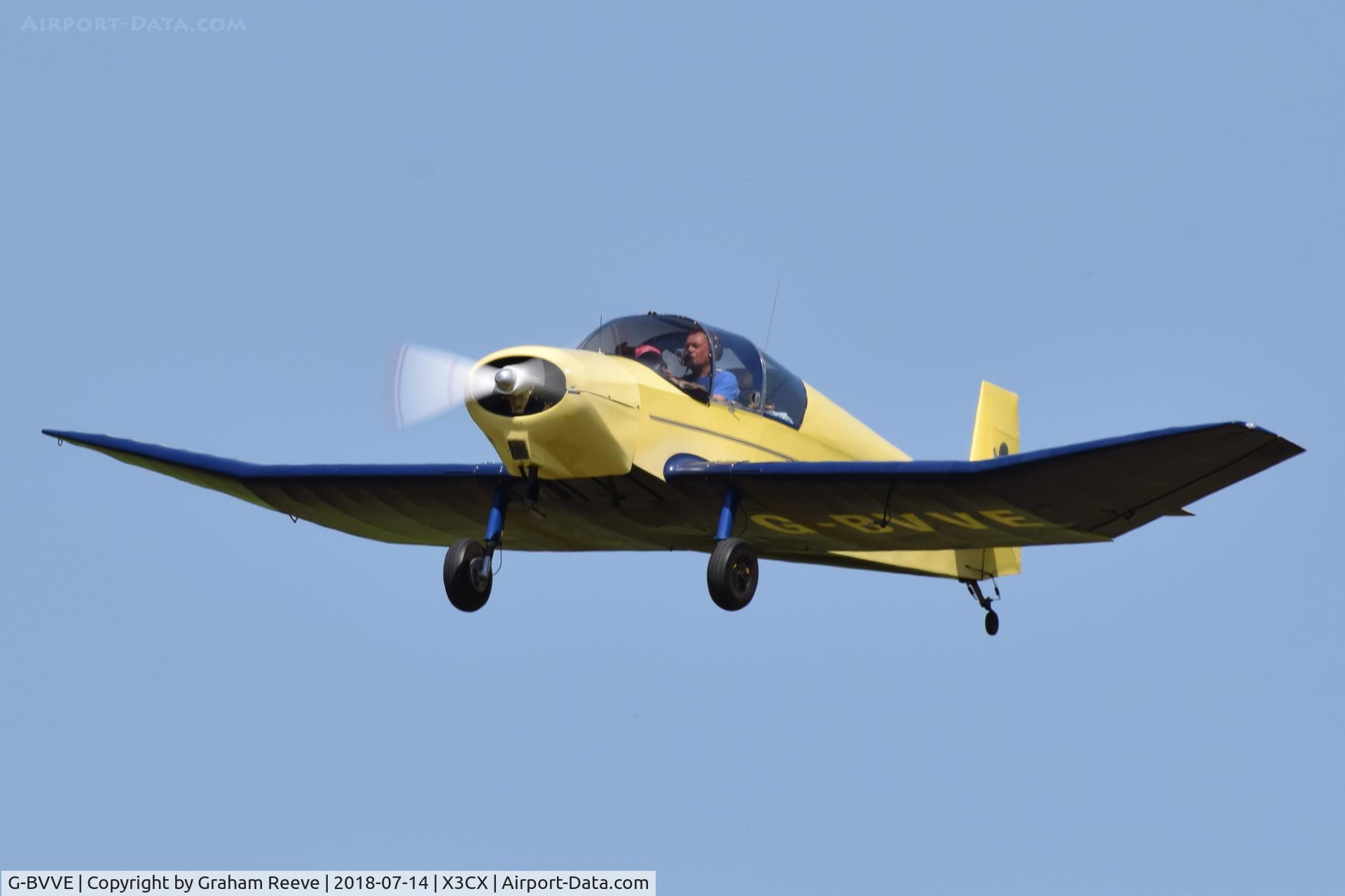G-BVVE, 1961 Jodel D-112 C/N 1070, Departing from Northrepps.
