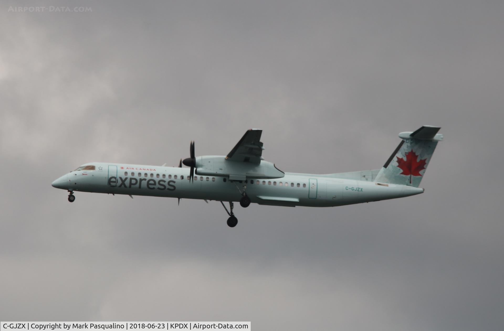 C-GJZX, 2015 De Havilland Canada DHC-8-402 Dash 8 C/N 4508, DHC-8-402