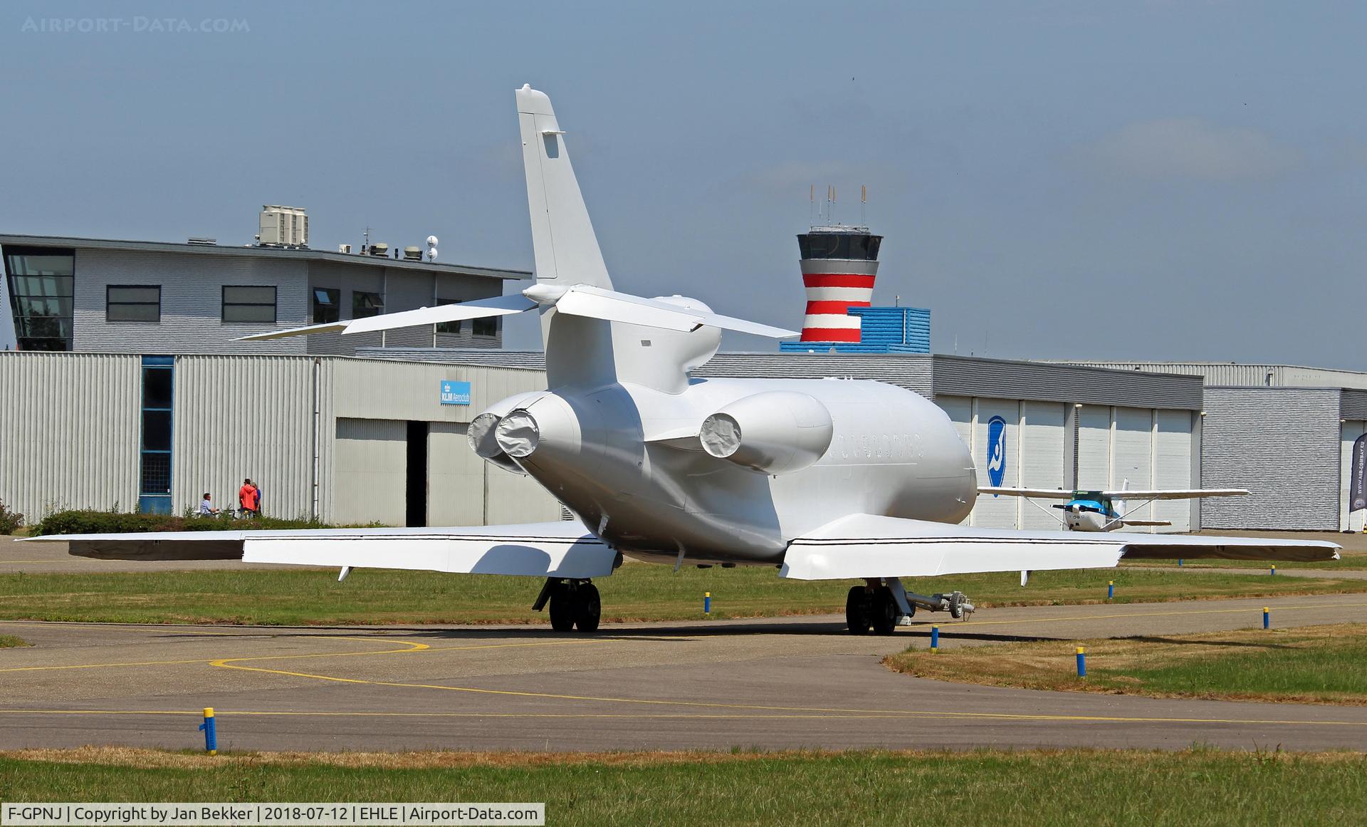 F-GPNJ, 1999 Dassault Falcon 900EX C/N 50, Lelystad Airport. Coconized. Waiting for a buyer? or for a new livery?