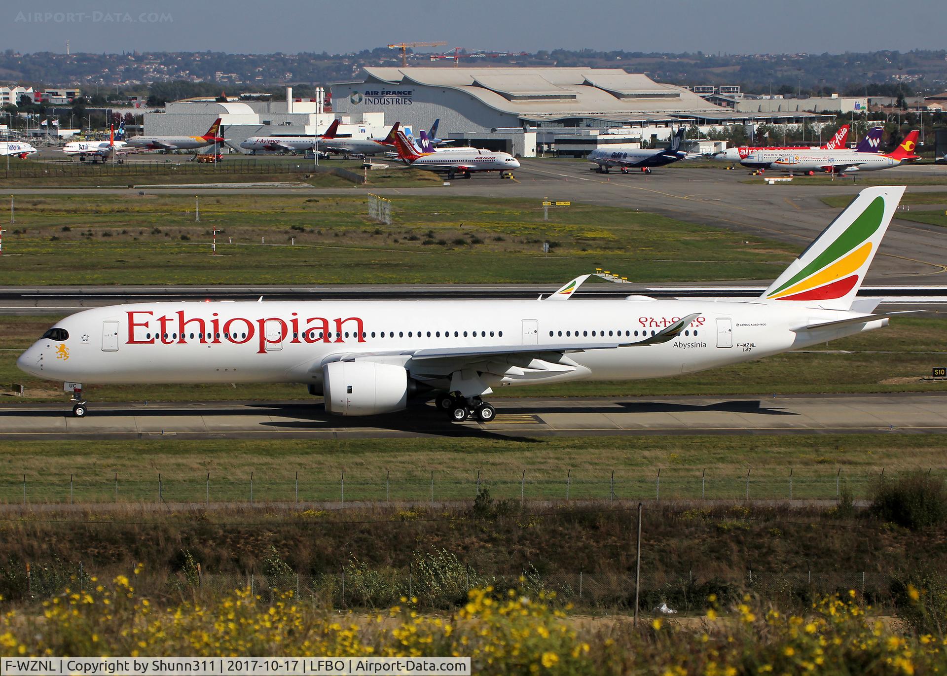 F-WZNL, 2017 Airbus A350-941 C/N 0147, C/n 0147 - To be ET-AUC