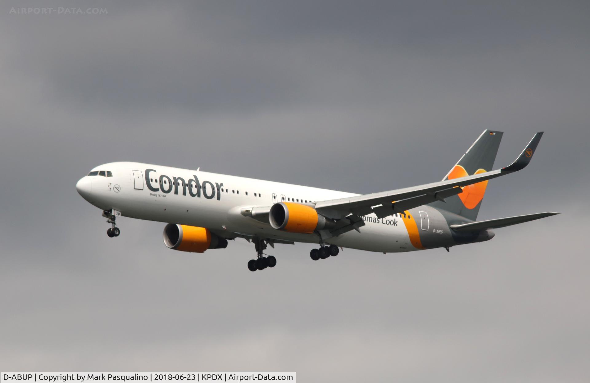 D-ABUP, 2001 Boeing 767-3Q8/ER C/N 30048, Boeing 767-300