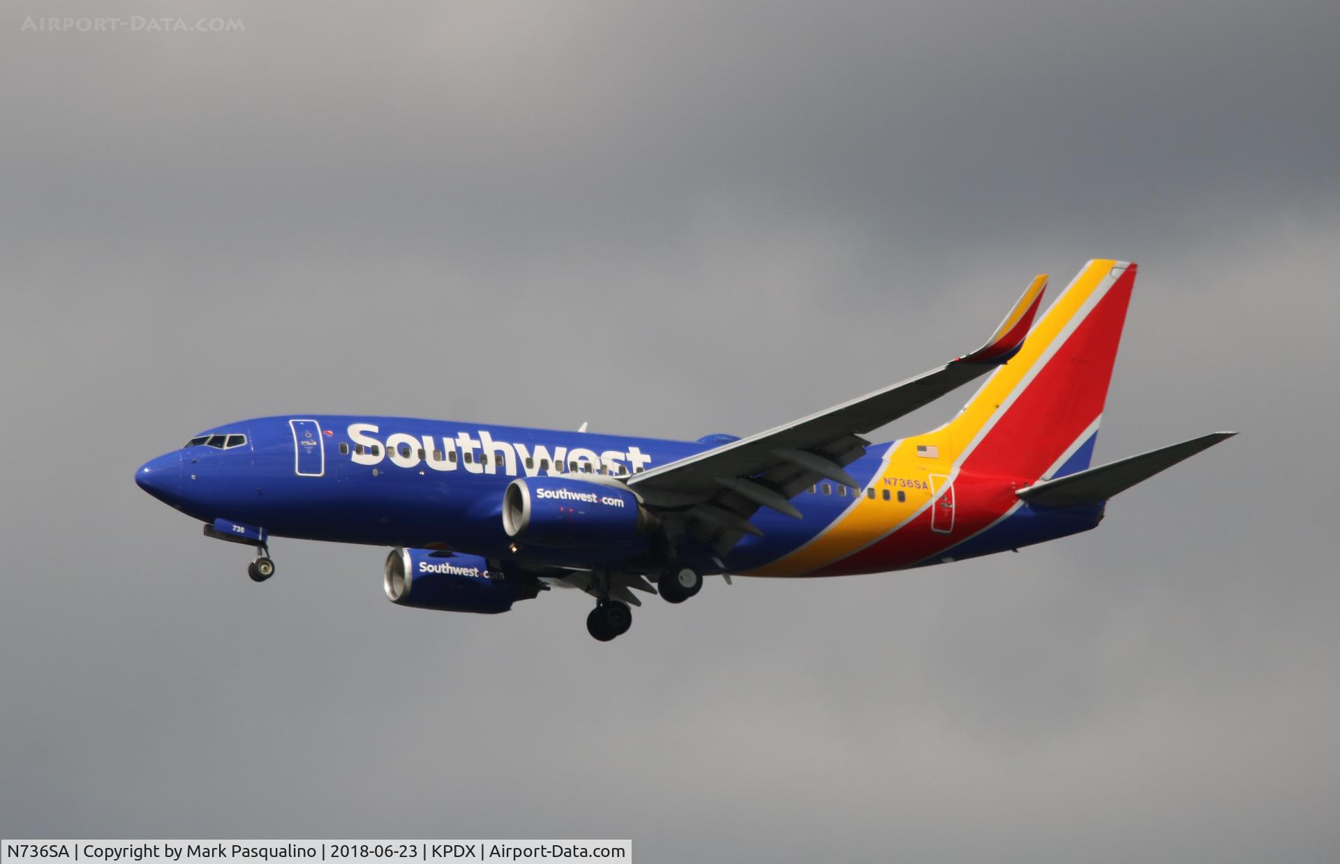 N736SA, 1999 Boeing 737-7H4 C/N 27868, Boeing 737-700
