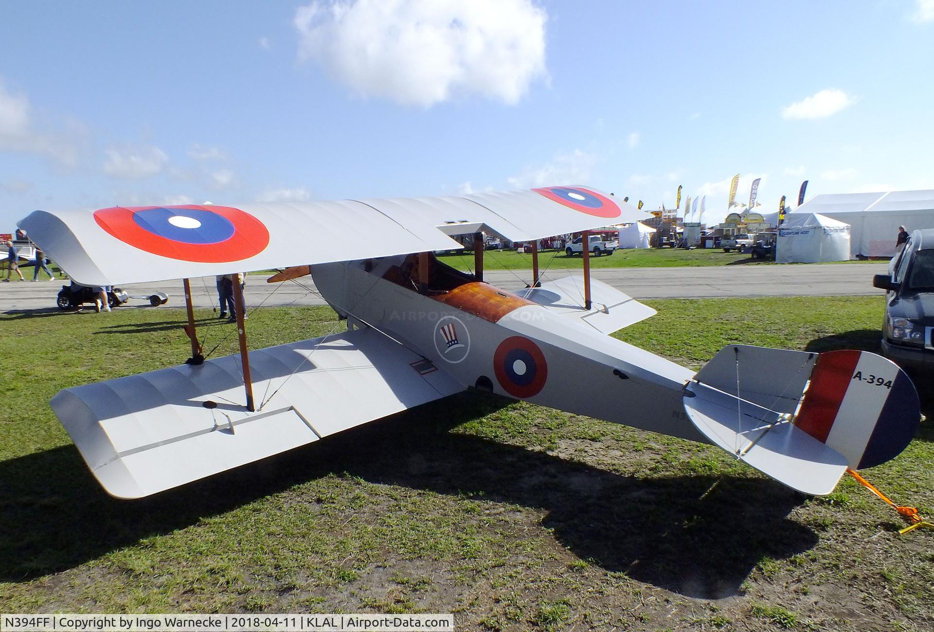 N394FF, 2012 Thomas Blake W Sopwith Schneider replica C/N 3765, Thomas Blake W Sopwith Schneider replica at 2018 Sun 'n Fun, Lakeland FL
