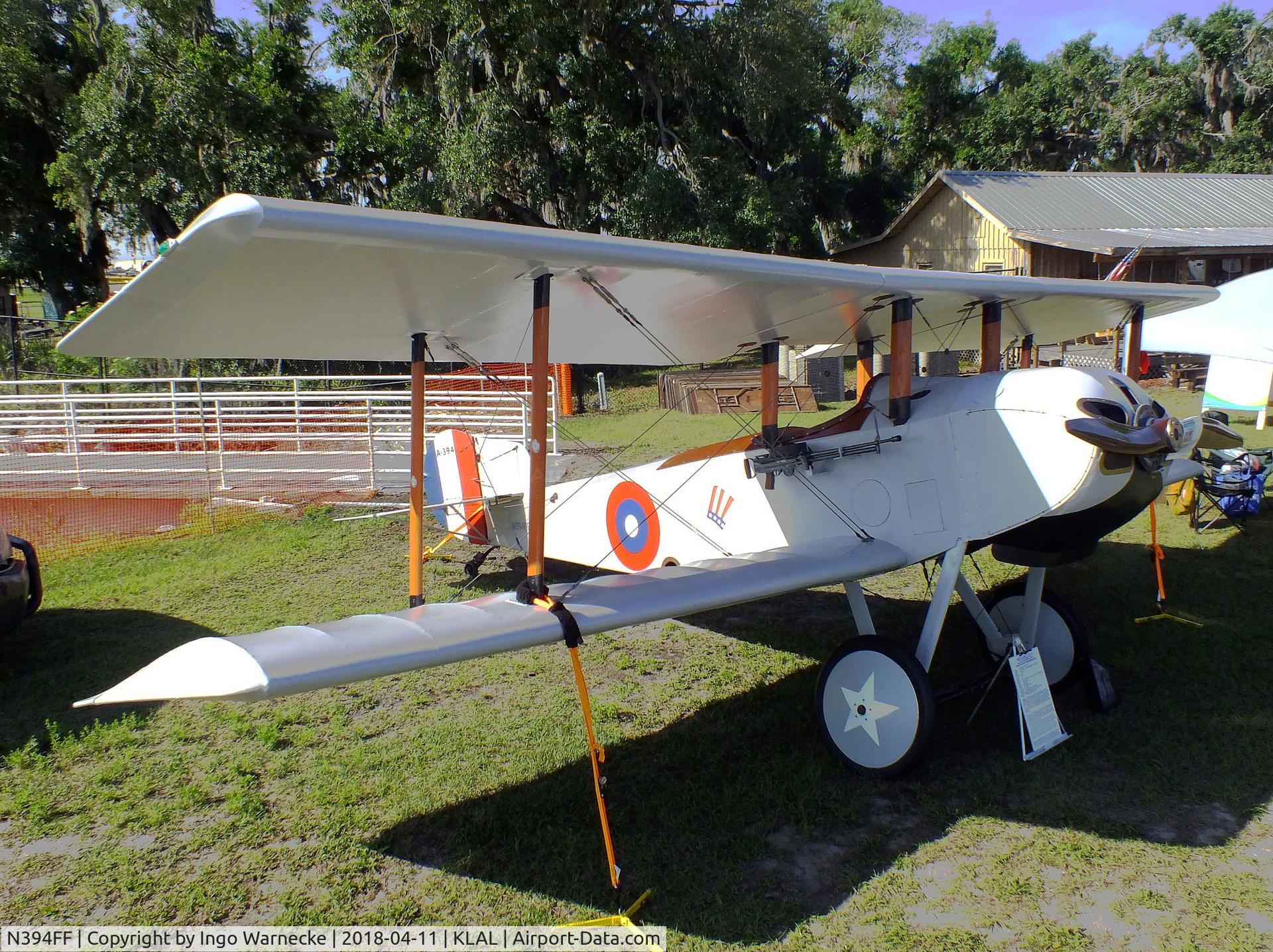 N394FF, 2012 Thomas Blake W Sopwith Schneider replica C/N 3765, Thomas Blake W Sopwith Schneider replica at 2018 Sun 'n Fun, Lakeland FL