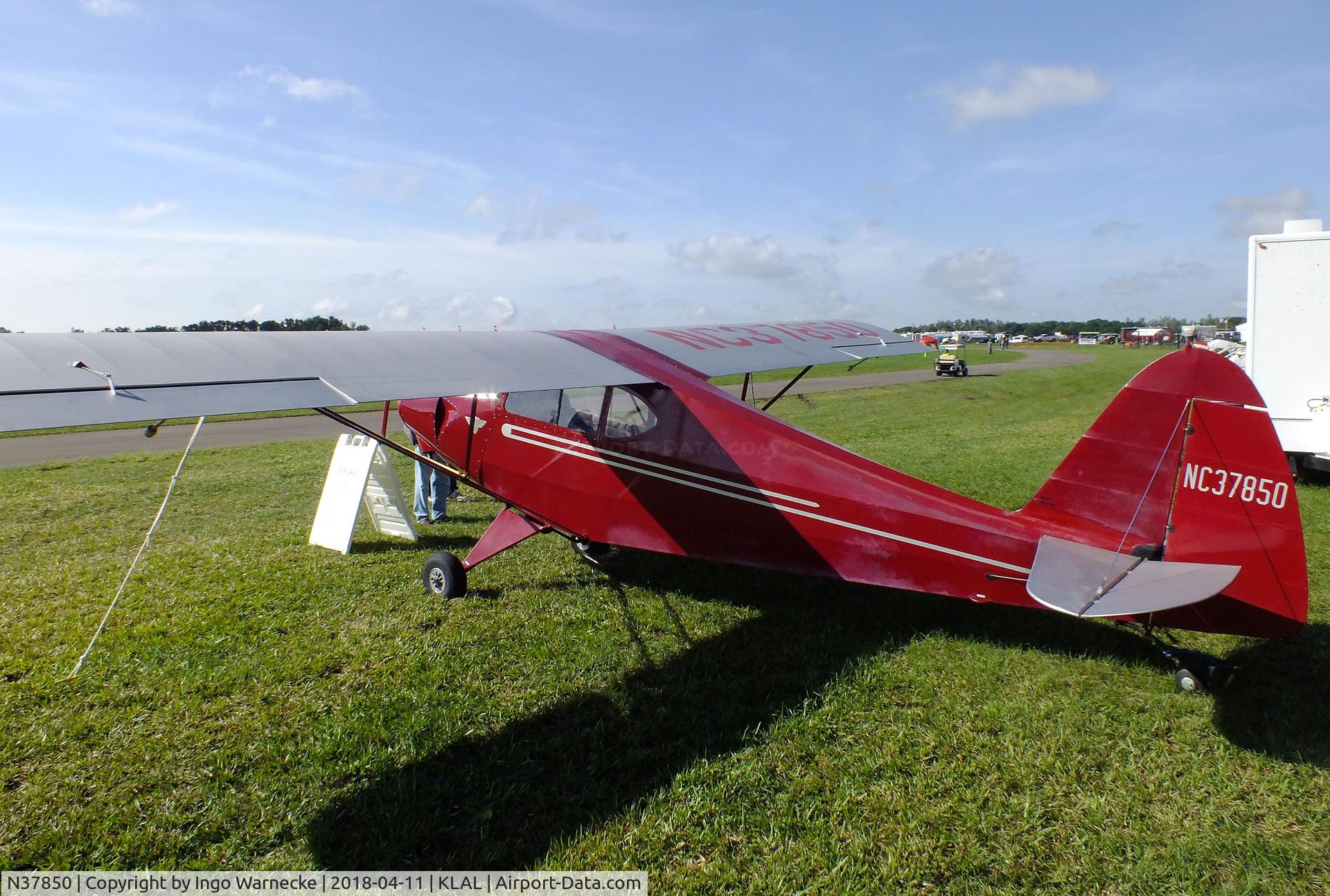 N37850, 1941 Porterfield FP-65 C/N 997, Porterfield FP-65 at 2018 Sun 'n Fun, Lakeland FL