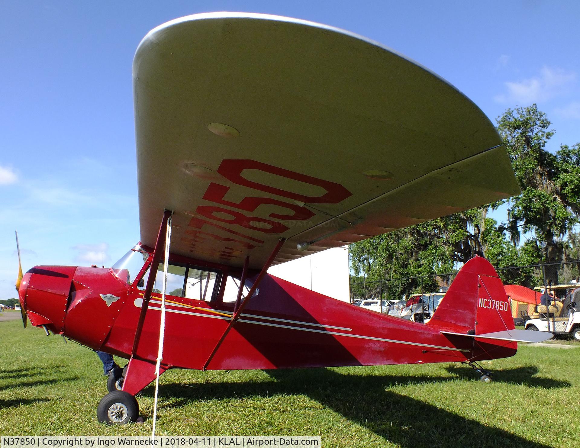 N37850, 1941 Porterfield FP-65 C/N 997, Porterfield FP-65 at 2018 Sun 'n Fun, Lakeland FL