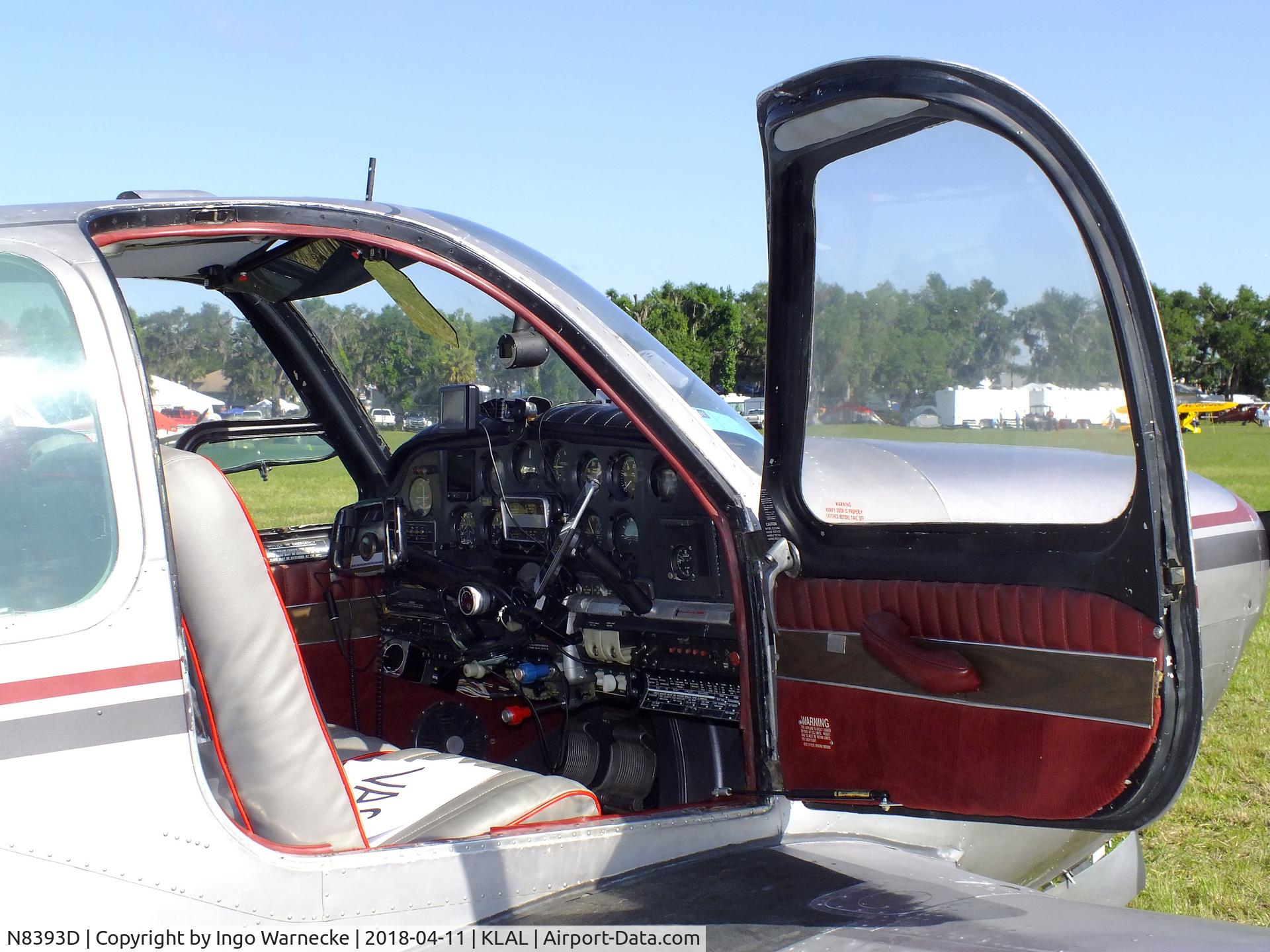 N8393D, 1958 Beech J35 Bonanza C/N D-5526, Beechcraft J35 Bonanza at 2018 Sun 'n Fun, Lakeland FL  #c