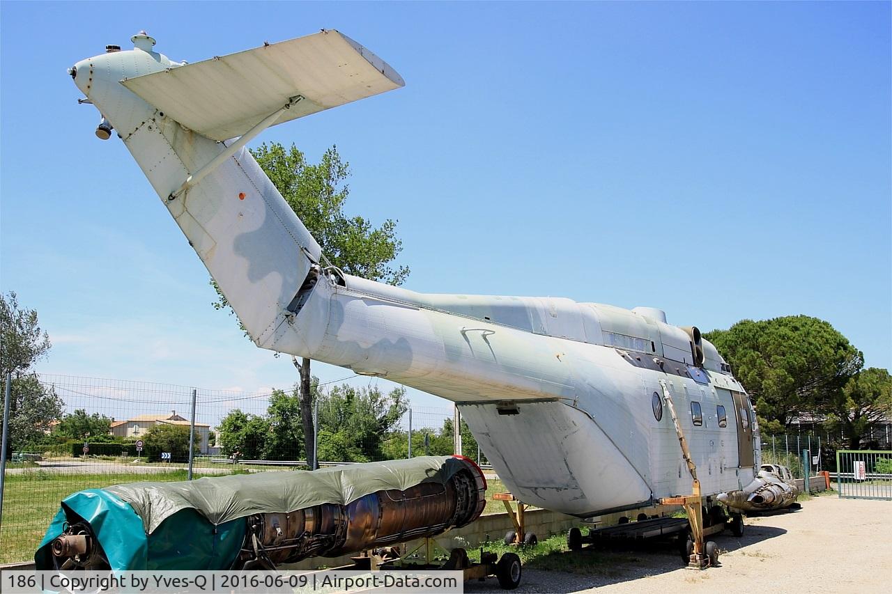 186, Aerospatiale SA-321G Super Frelon C/N 186, Aérospatiale SA-321G Super Frelon, les amis de la 5ème escadre Museum, Orange