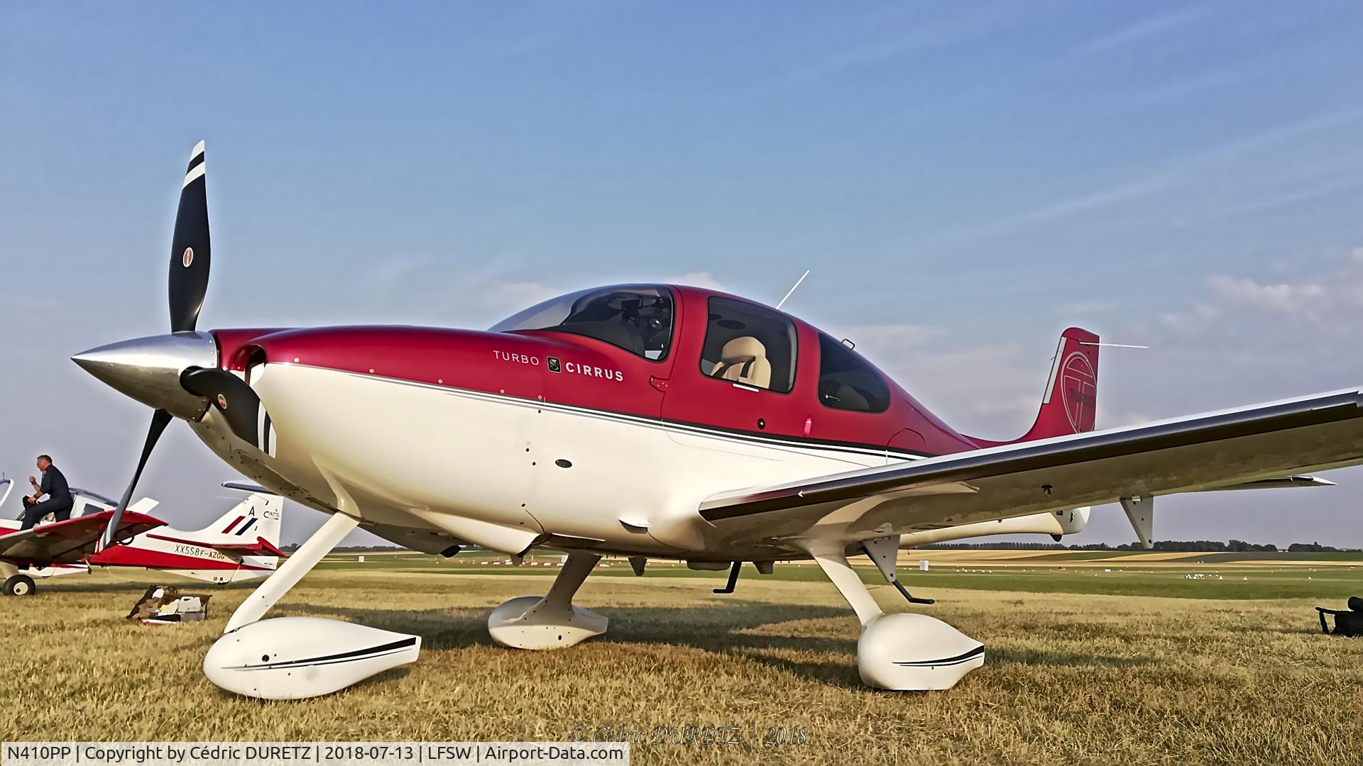 N410PP, Cirrus SR22 C/N 3600, At Epern'Air Show 2018 - 13 July 2018