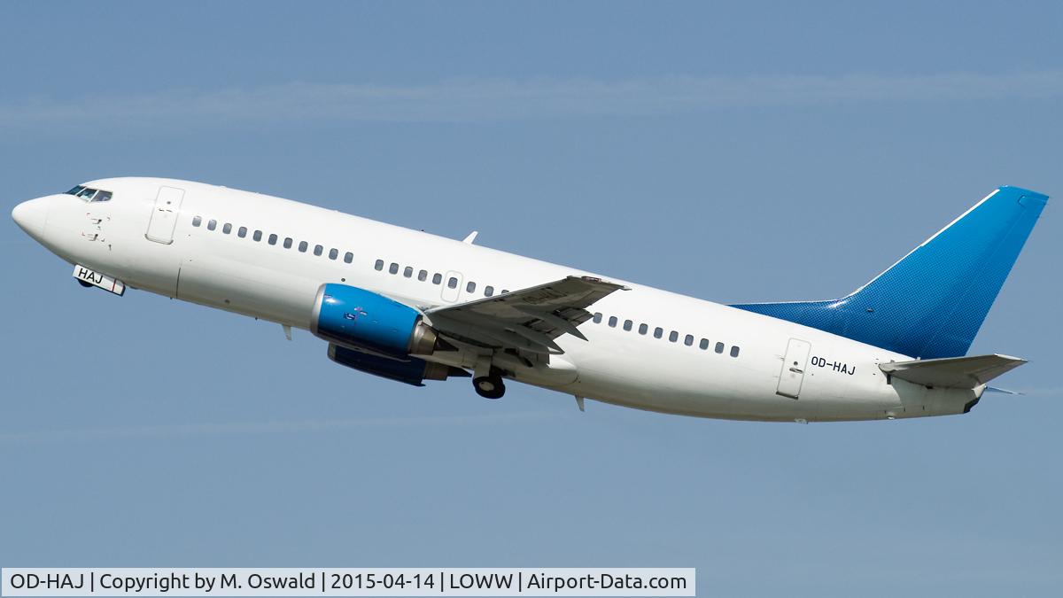 OD-HAJ, 1995 Boeing 737-3Q8 C/N 26313, Operator: Wings of Lebanon