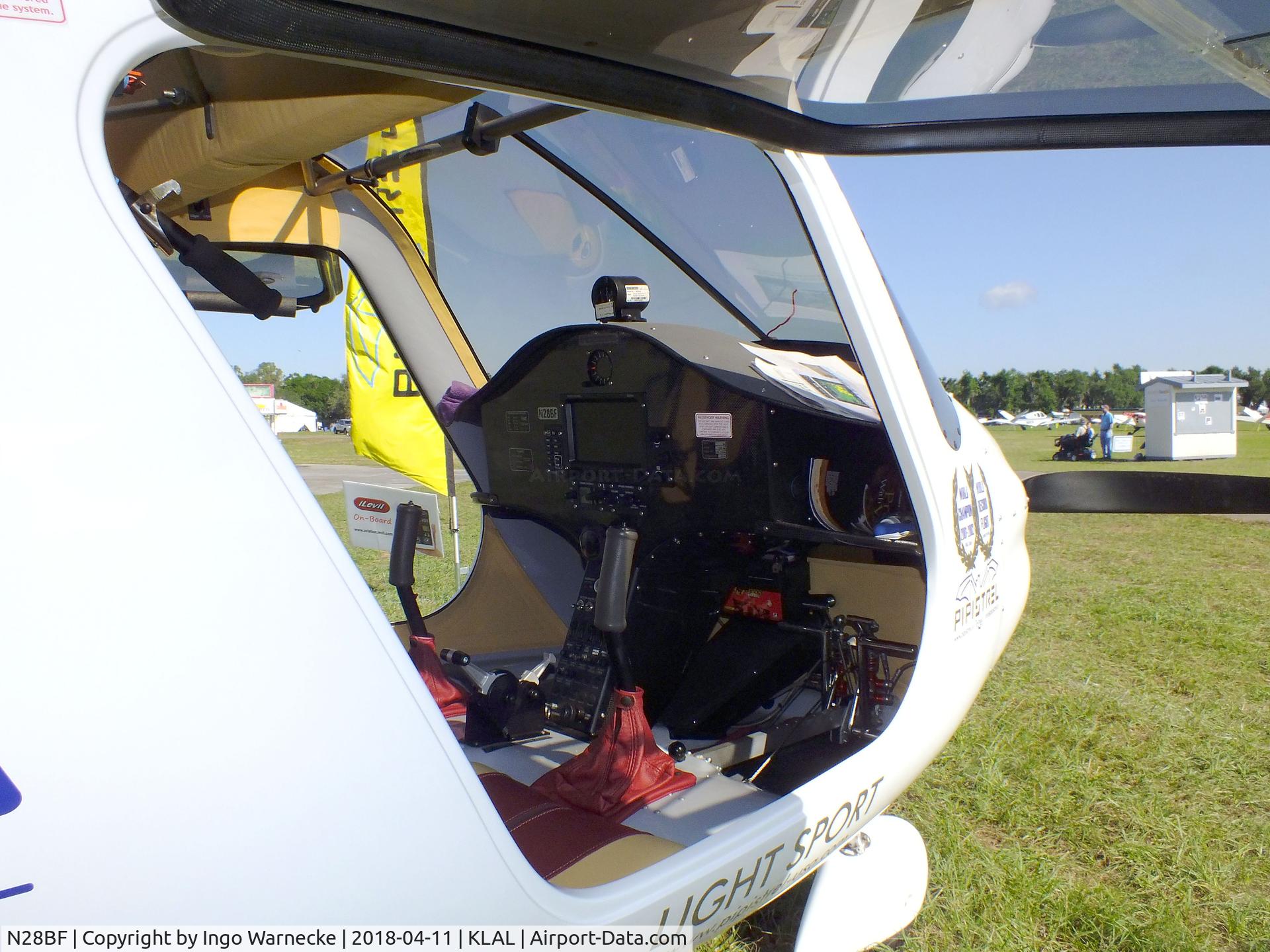 N28BF, 2017 Pipistrel Sinus 912 LSA C/N 845, Pipistrel Sinus 912 LSA at 2018 Sun 'n Fun, Lakeland FL  #c