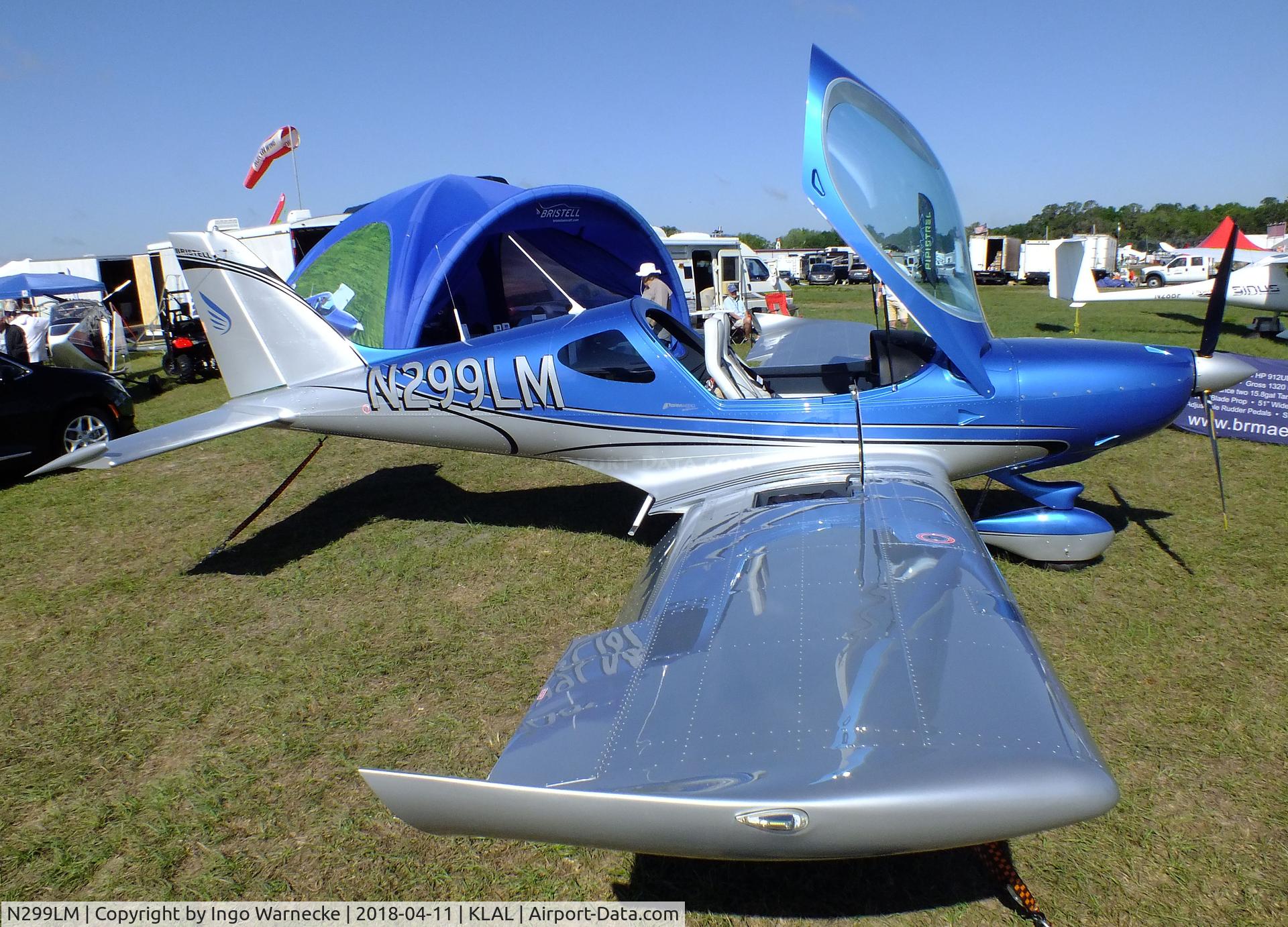 N299LM, 2017 BRM Aero NG-5 Bristell C/N 299, BRM Aero NG-5 Bristell at 2018 Sun 'n Fun, Lakeland FL