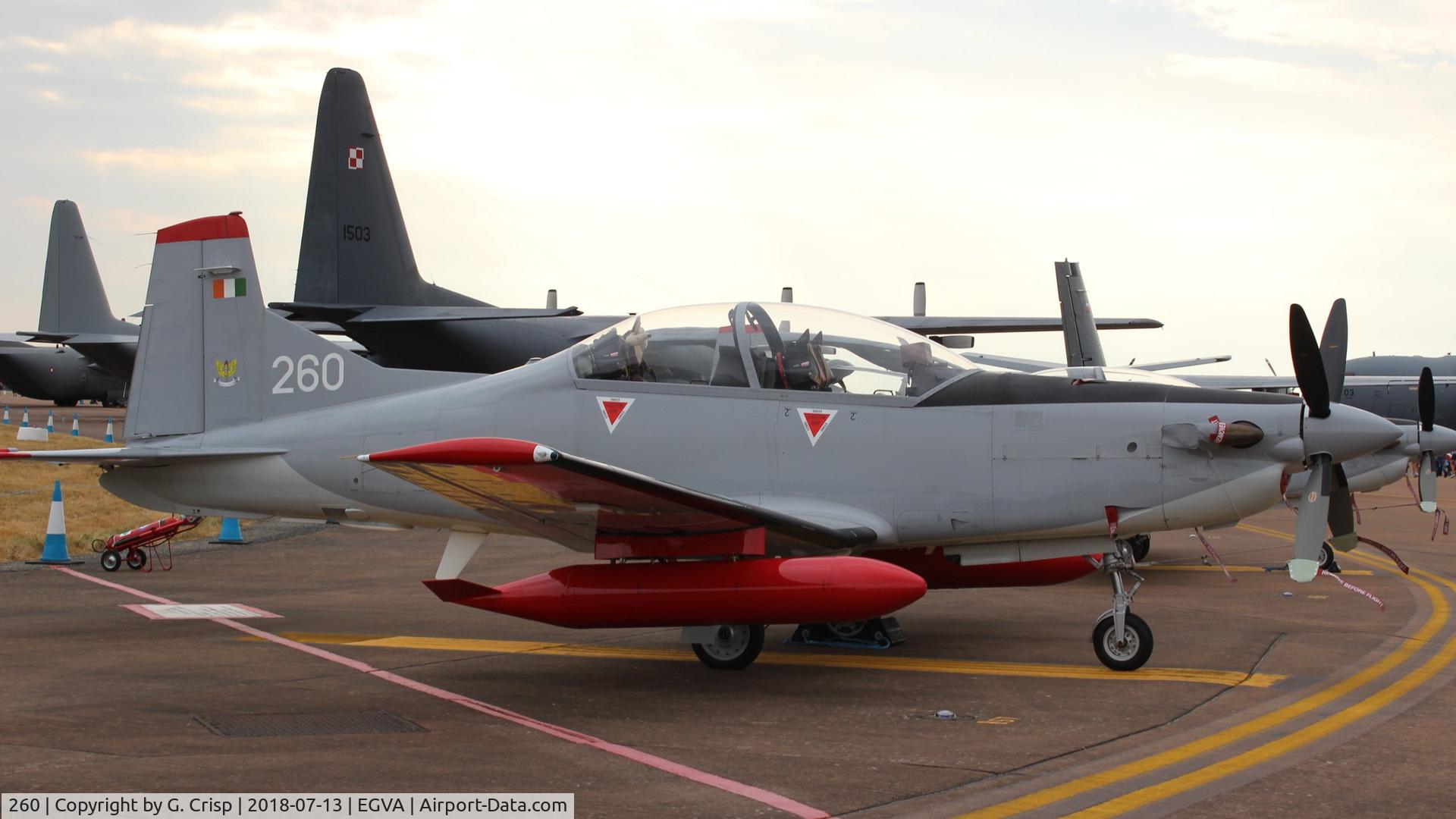 260, Pilatus PC-9M C/N 655, Royal International Air Tattoo, Fairford