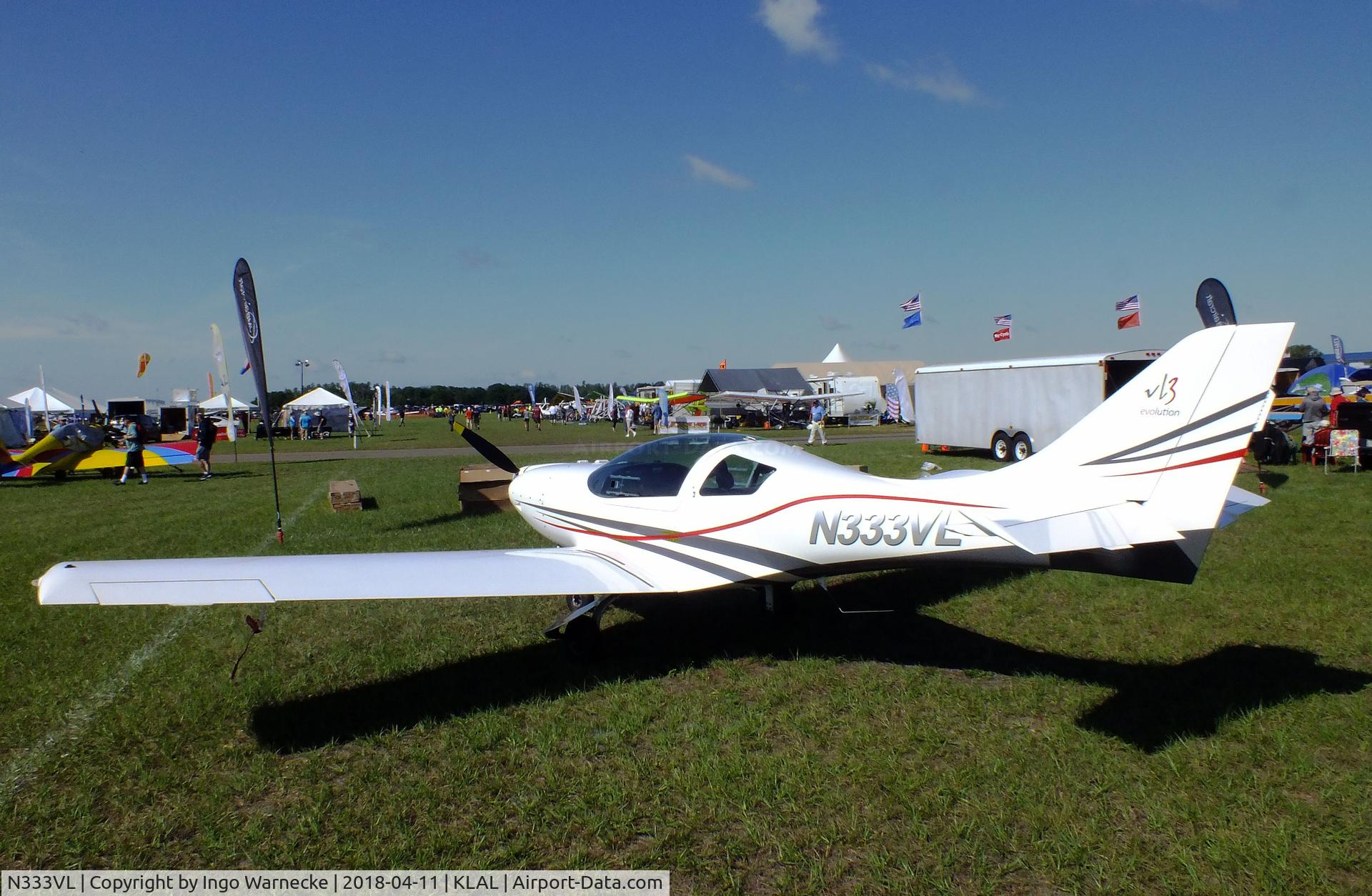 N333VL, JMB Aircraft VL-3 Evolution C/N VL-3-167, JMB VL-3 Evolution at 2018 Sun 'n Fun, Lakeland FL