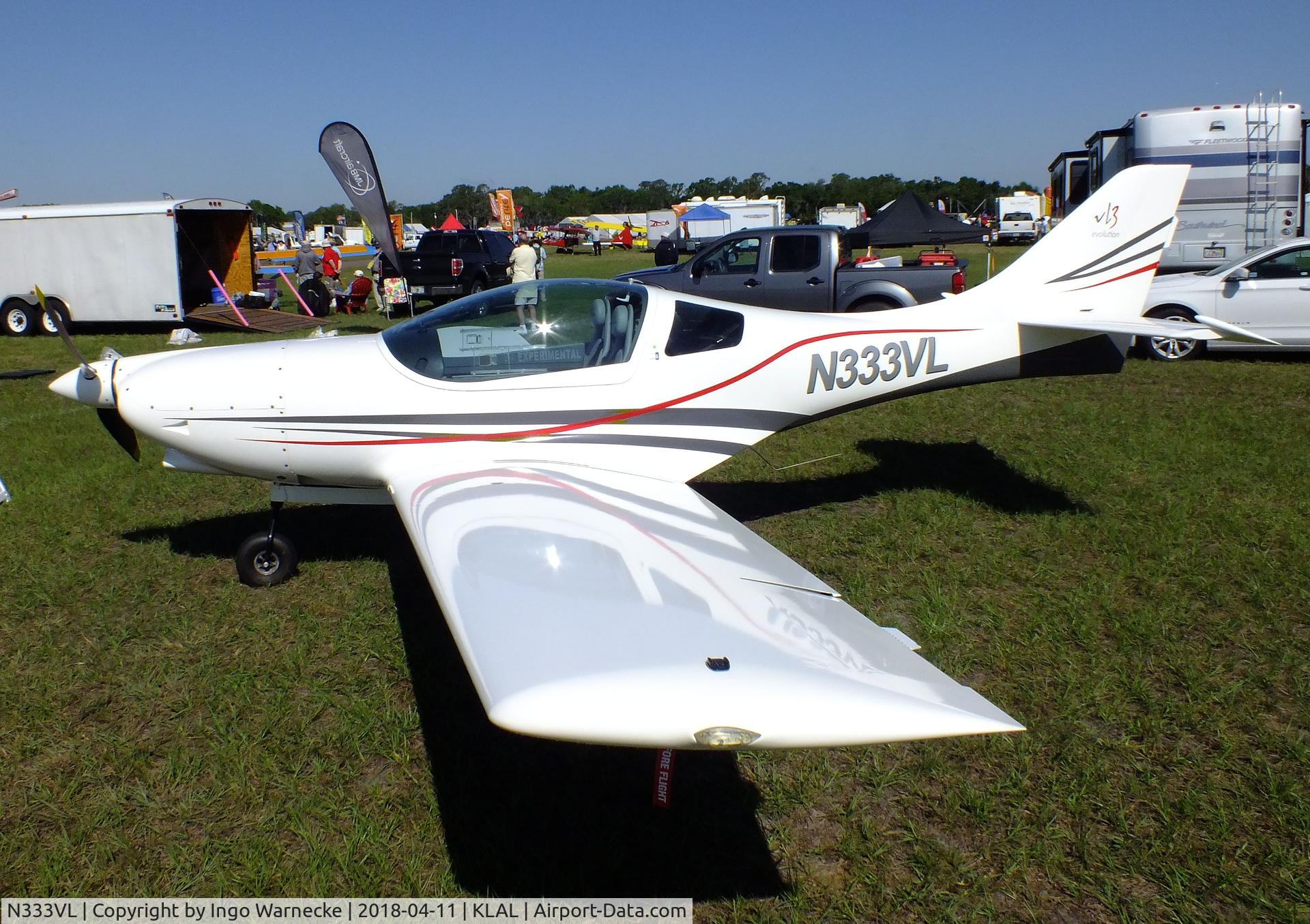 N333VL, JMB Aircraft VL-3 Evolution C/N VL-3-167, JMB VL-3 Evolution at 2018 Sun 'n Fun, Lakeland FL