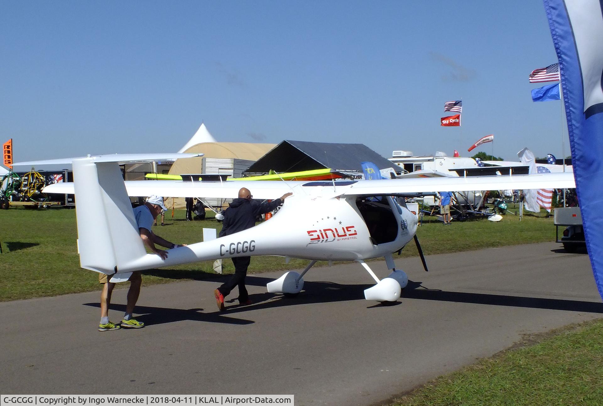 C-GCGG, 2016 Pipistrel Sinus 912 C/N 789 SFN 912, Pipistrel Sinus 912 at 2018 Sun 'n Fun, Lakeland FL
