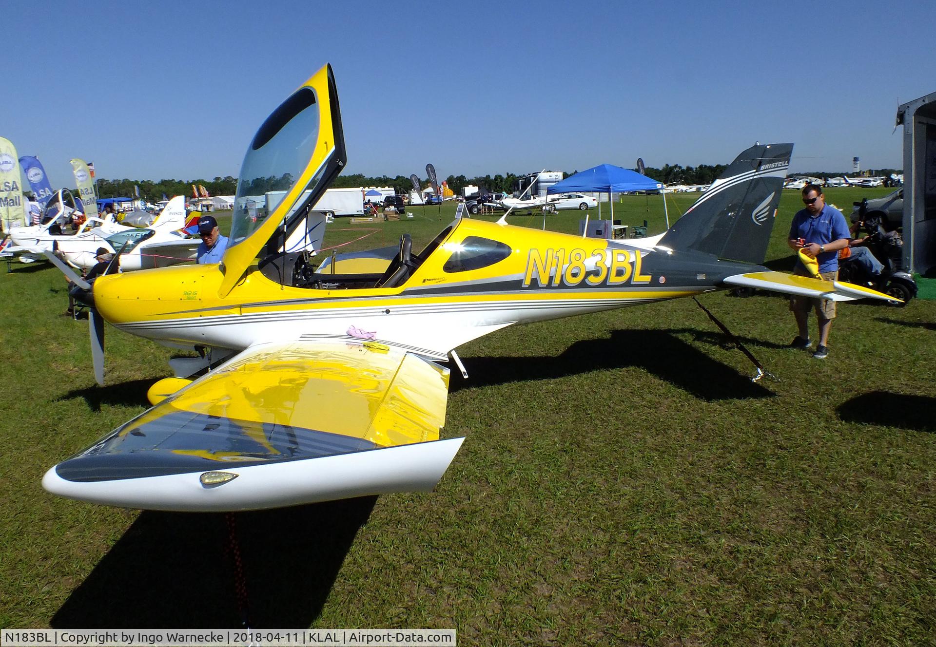 N183BL, 2016 BRM Aero Bristell NG5 LSA C/N 182, BRM Aero NG6 Bristell LSA at 2018 Sun 'n Fun, Lakeland FL