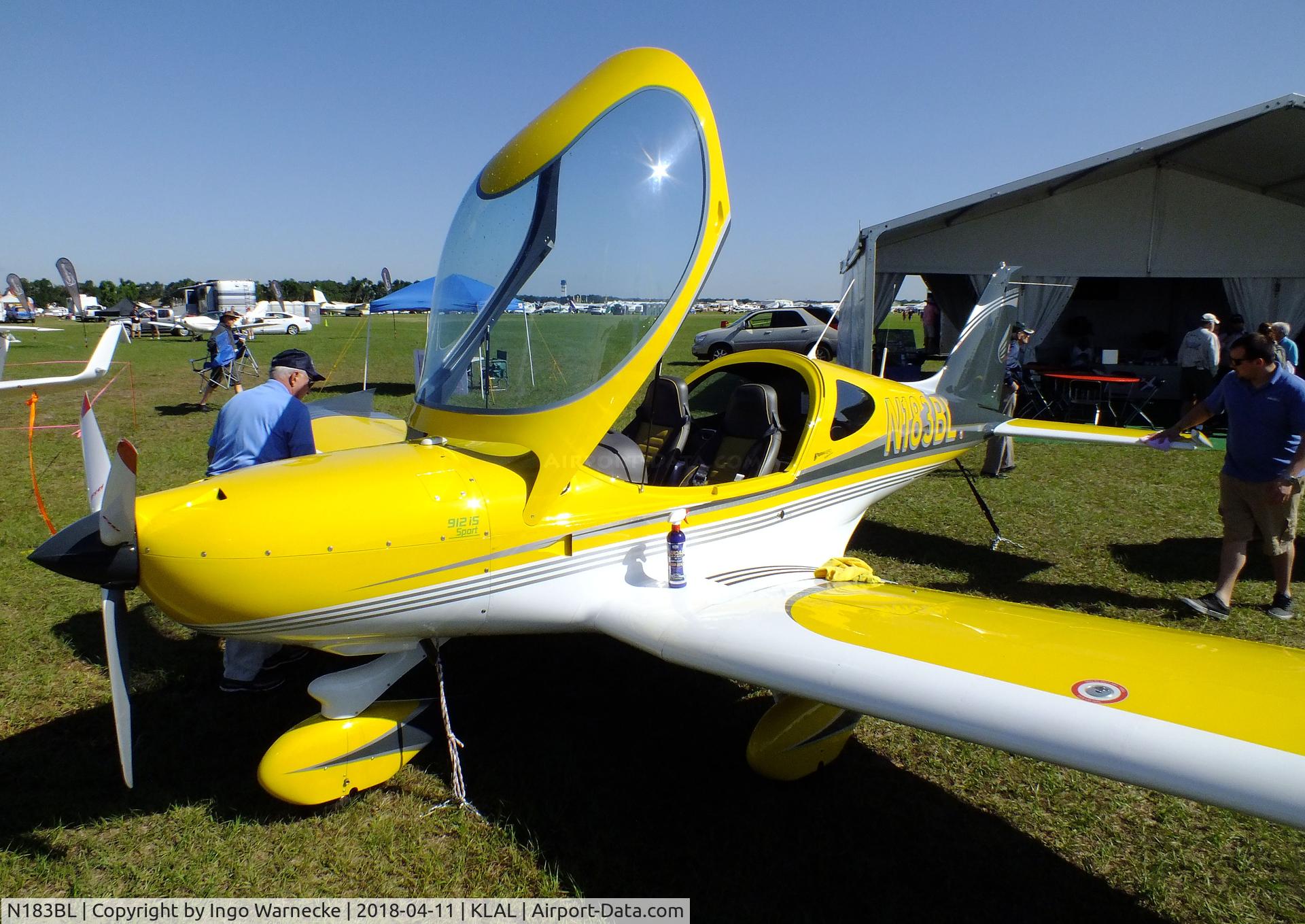 N183BL, 2016 BRM Aero Bristell NG5 LSA C/N 182, BRM Aero NG6 Bristell LSA at 2018 Sun 'n Fun, Lakeland FL